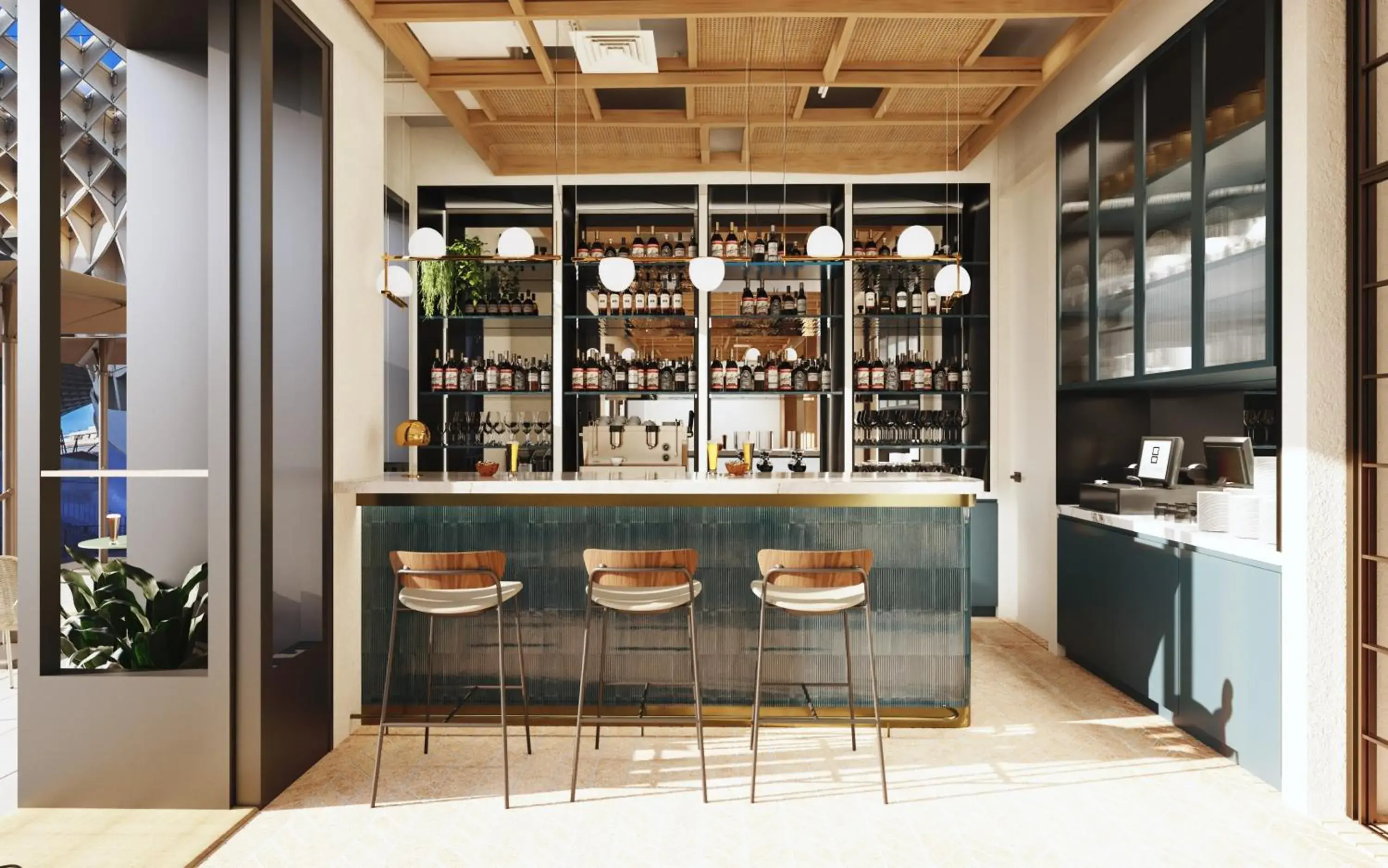 Lounge or bar in Ocean Drive Sevilla Lounge or bar in Ocean Drive Sevilla