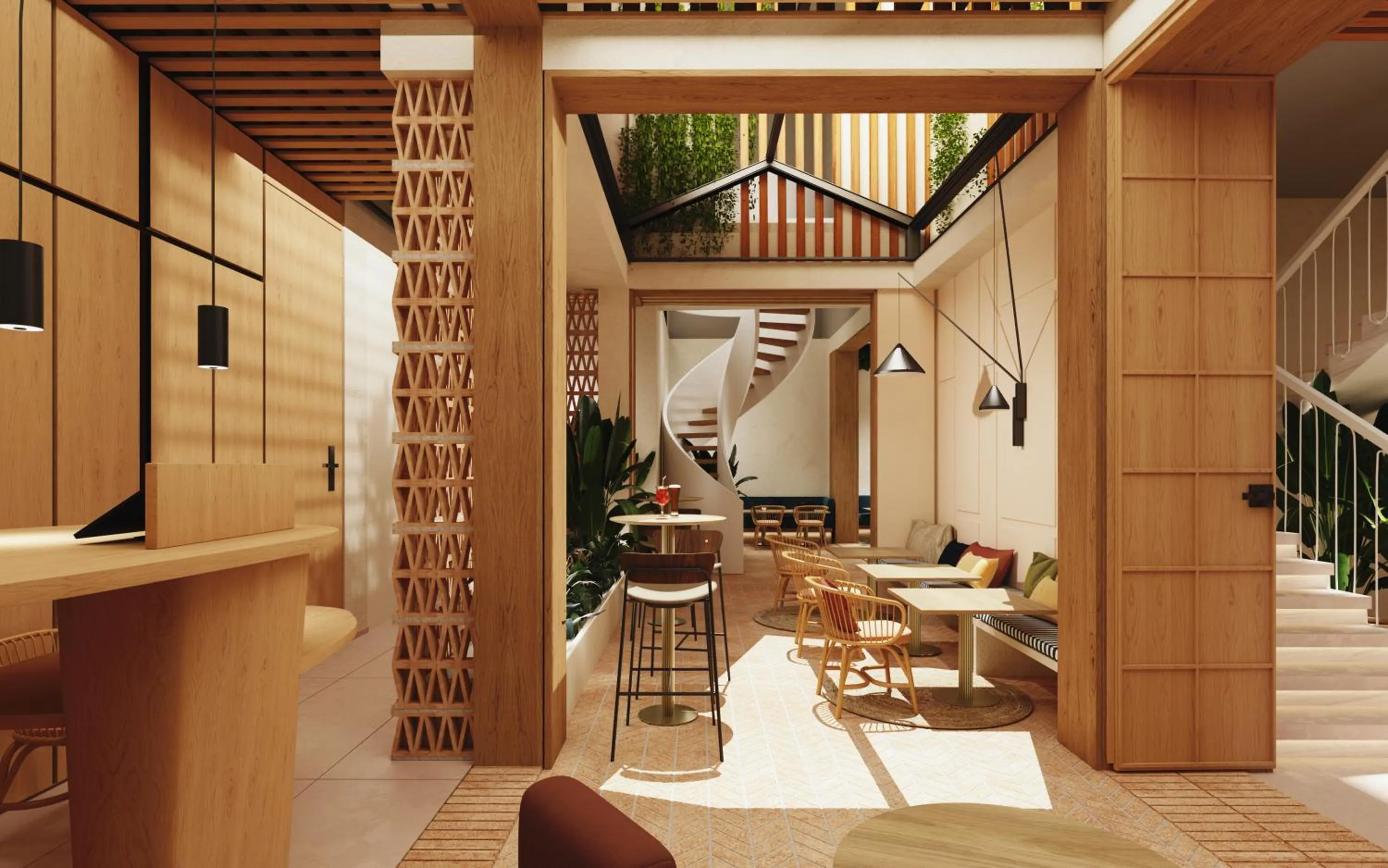 Lobby or reception in Ocean Drive Sevilla