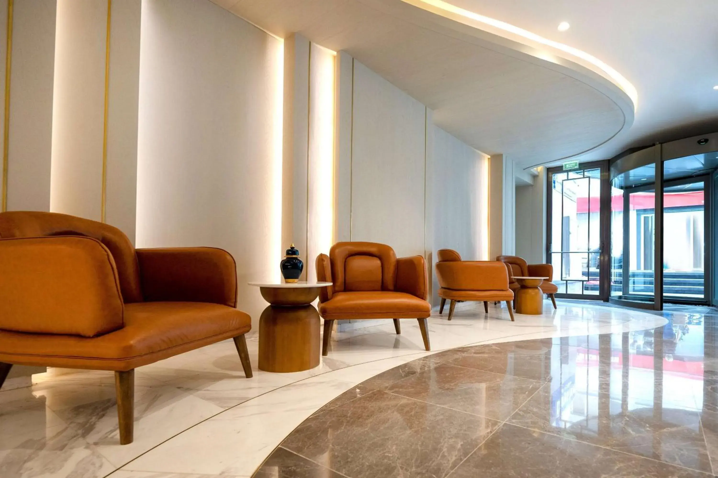 Lobby or reception in Days Inn by Wyndham Istanbul Bomonti Lobby or reception in Days Inn by Wyndham Istanbul Bomonti