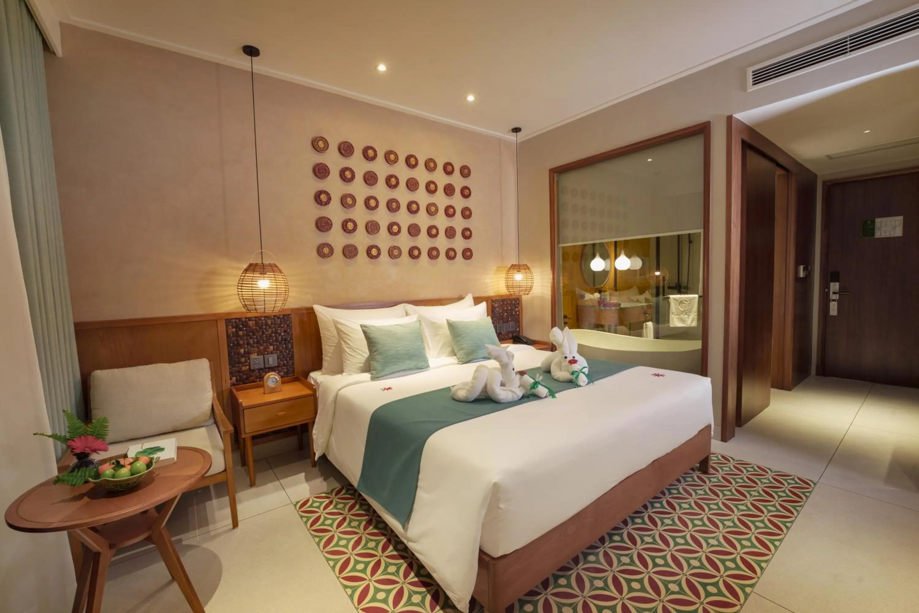 Bed in Little Gem Hoi An Boutique Hotel & Spa