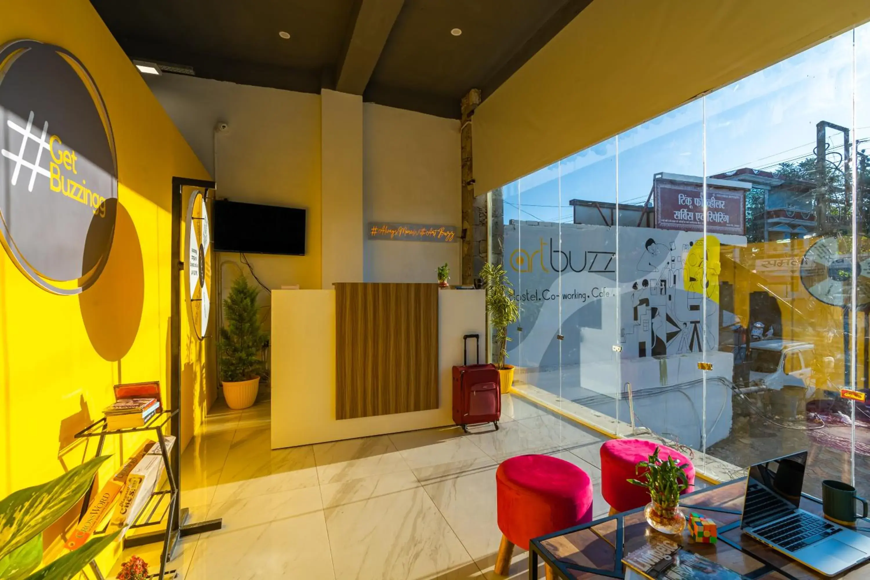 Property building in The Social Stays Dehradun Property building in The Social Stays Dehradun