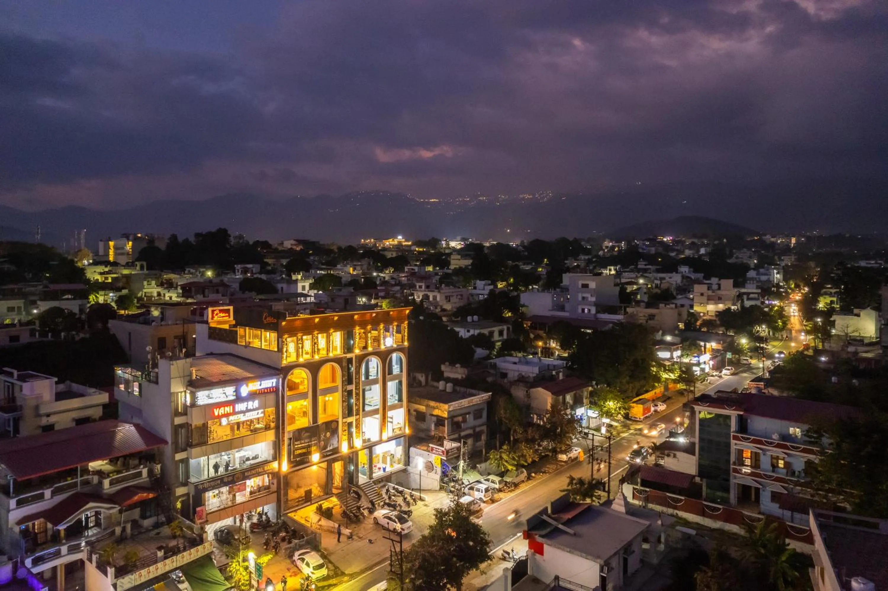 Property building in The Social Stays Dehradun