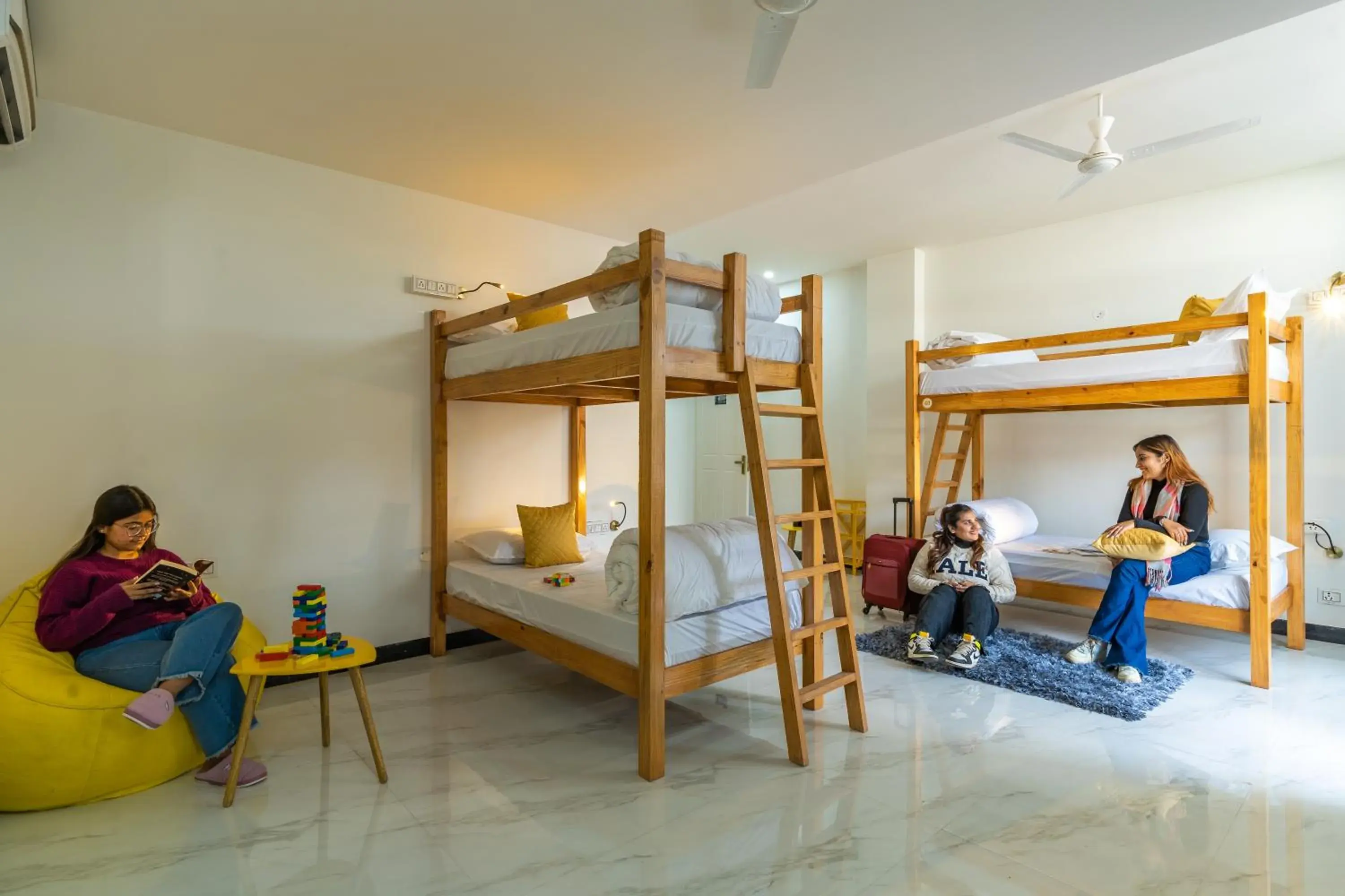 Bed in The Social Stays Dehradun Bed in The Social Stays Dehradun