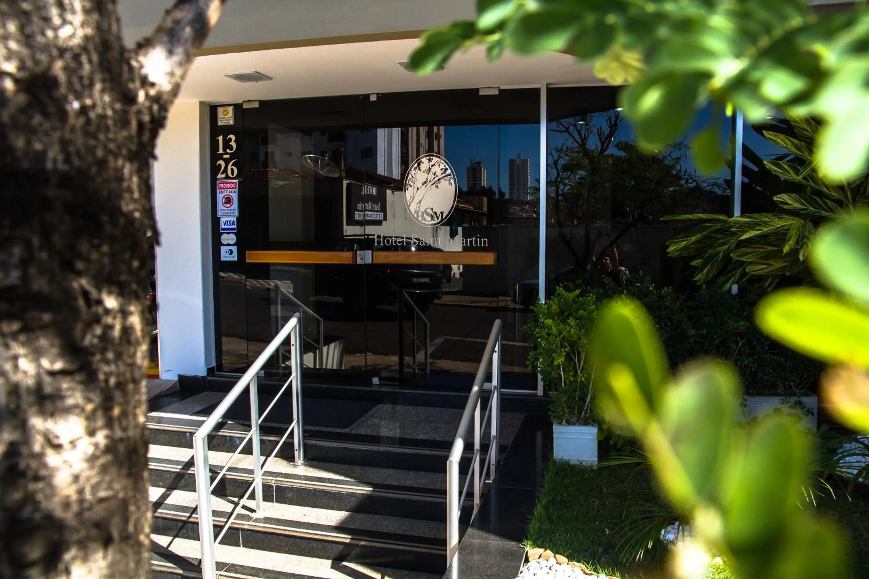 Facade/entrance in Hotel Saint Martin