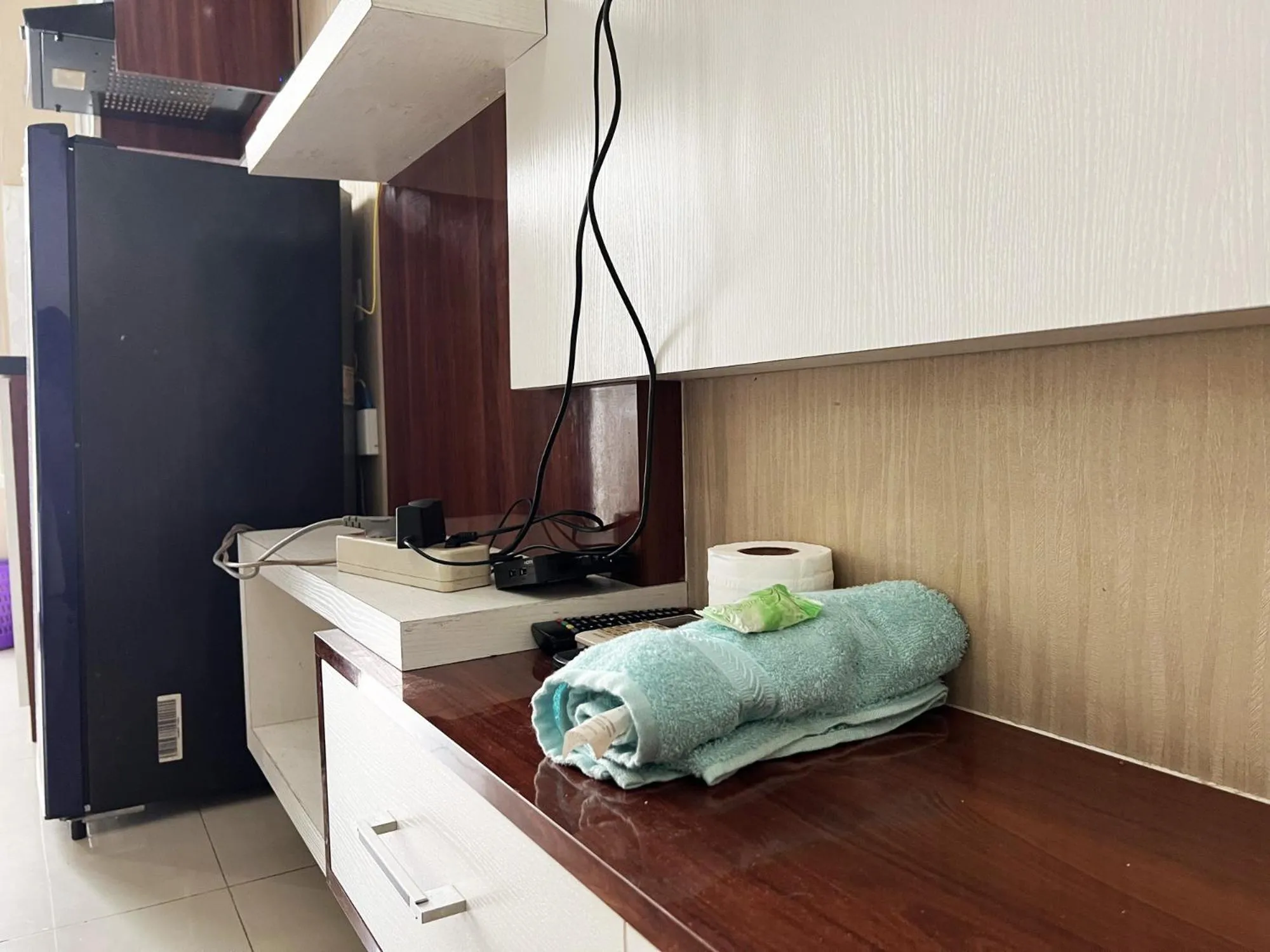 towels in Bassura Apartment by Aok Property