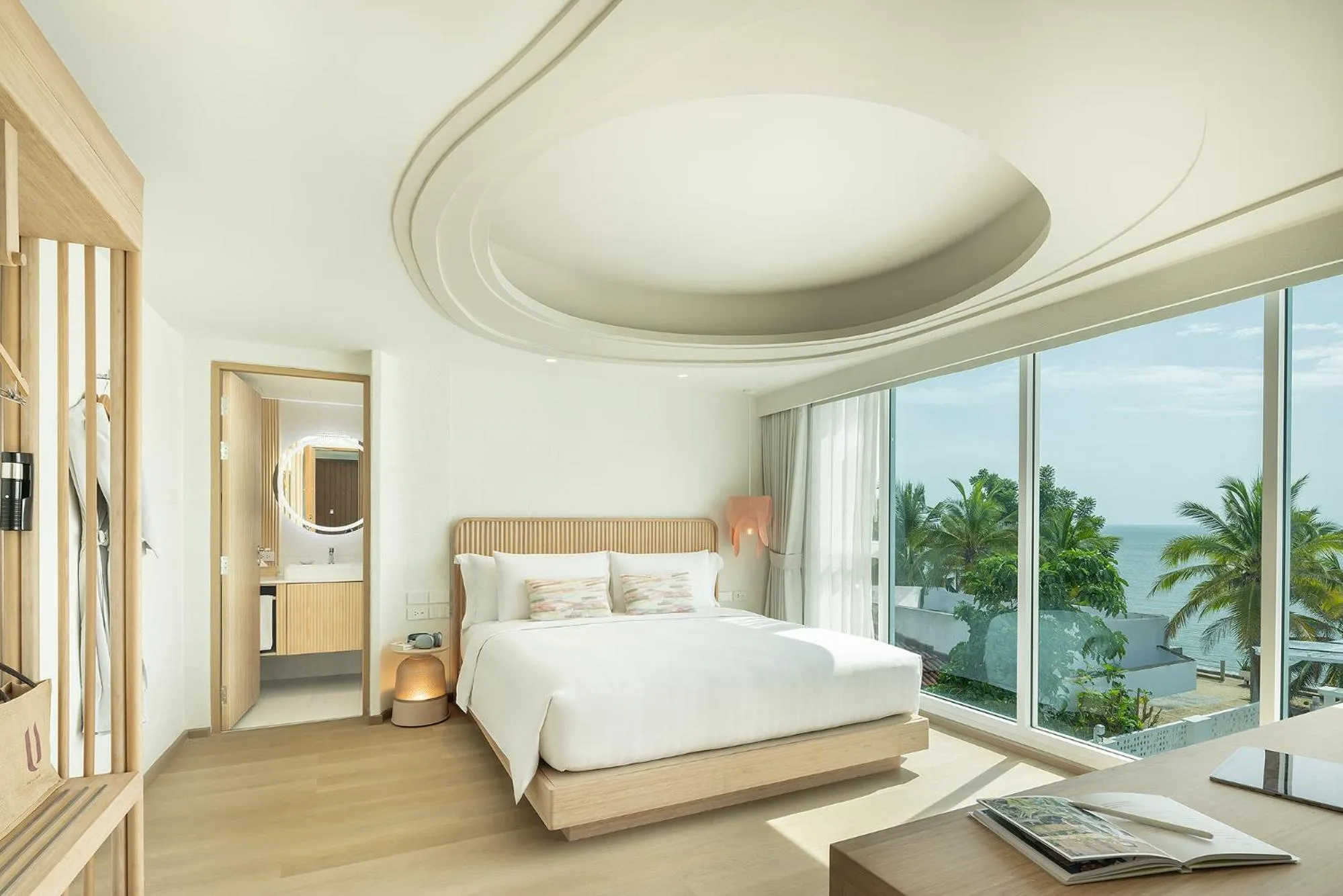 Photo of the whole room, Bed in U Hua Hin