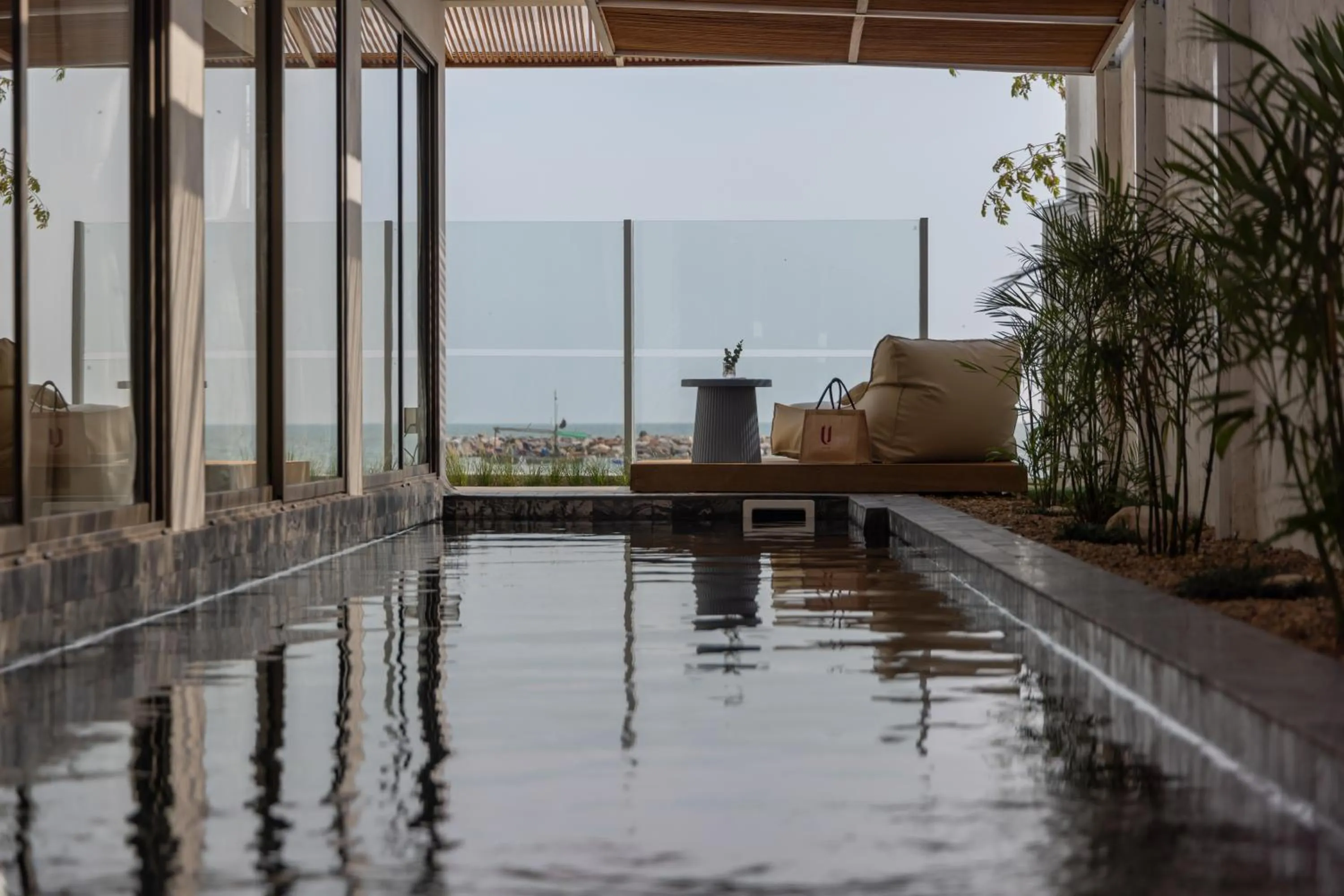 Swimming pool in U Hua Hin