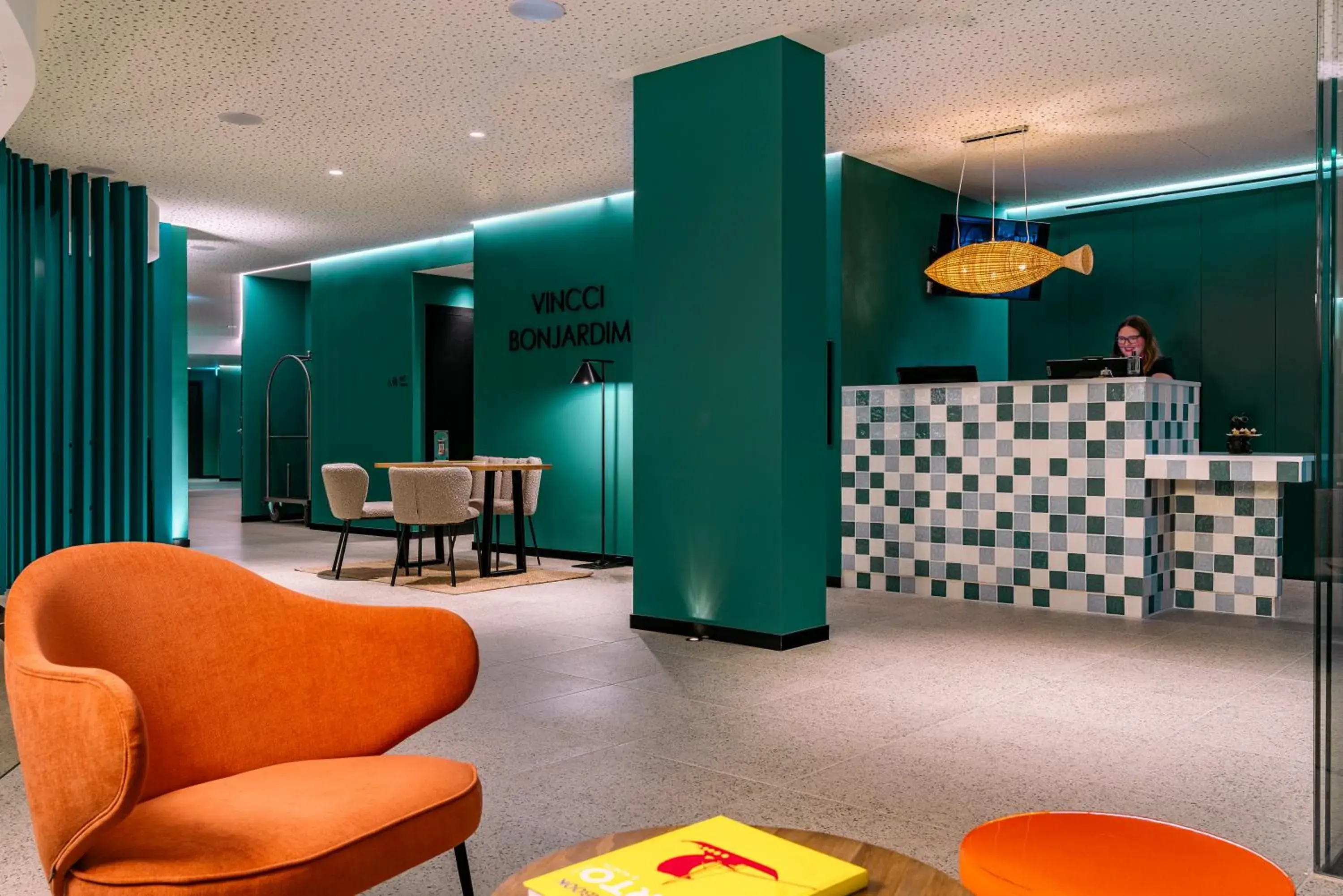 Lobby or reception in Vincci Bonjardim Lobby or reception in Vincci Bonjardim