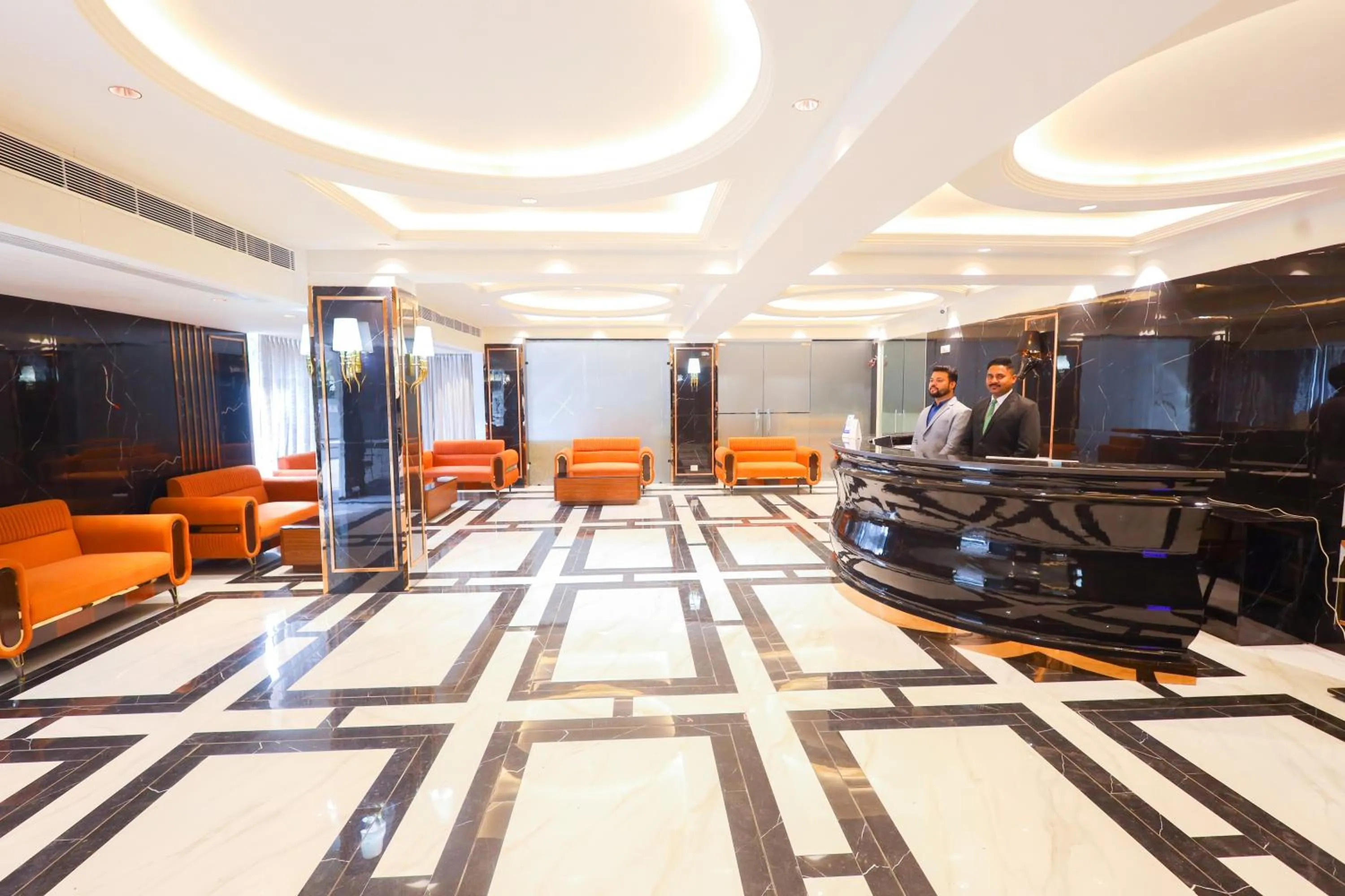 Lobby or reception in Clay Inn Hotel, Sohna Road, Sector 49, Gurugram