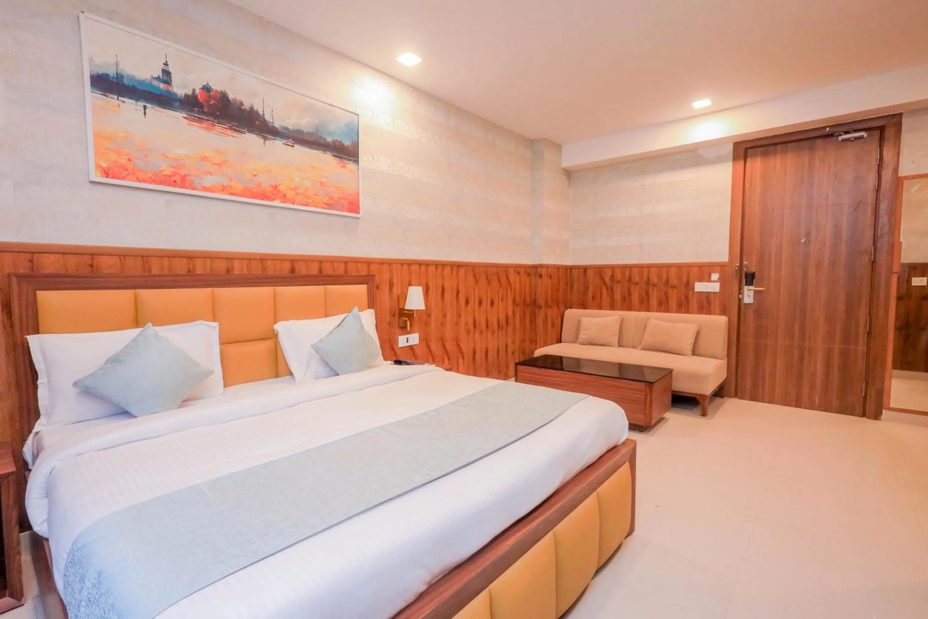 Photo of the whole room, Bed in Clay Inn Hotel, Sohna Road, Sector 49, Gurugram