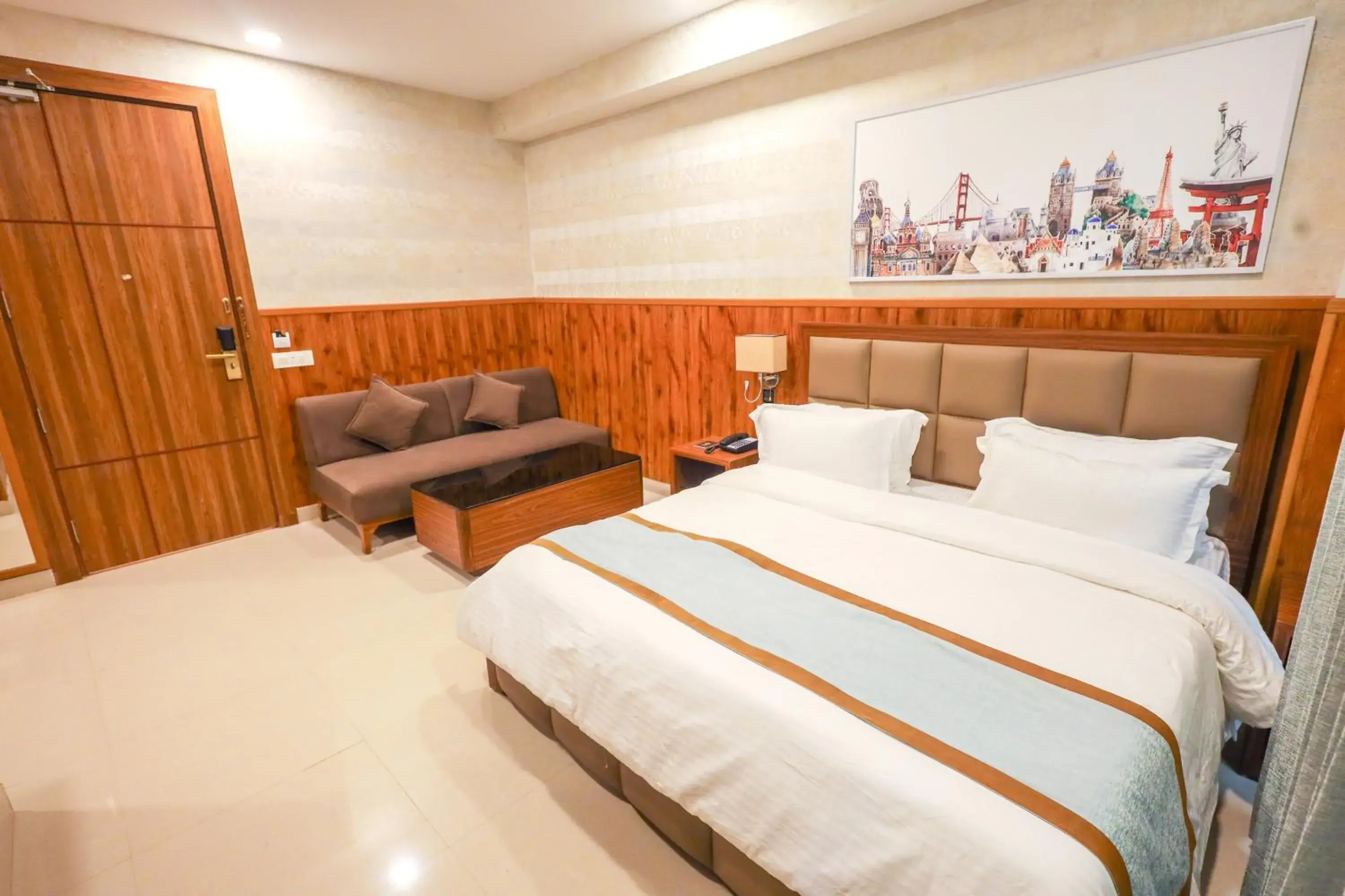 Bedroom, Bed in Clay Inn Hotel, Sohna Road, Sector 49, Gurugram Bedroom, Bed in Clay Inn Hotel, Sohna Road, Sector 49, Gurugram