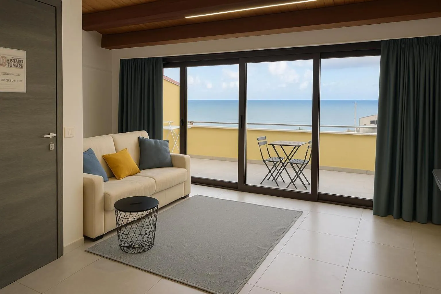 Balcony/Terrace in Marina di Petrolo Apartments