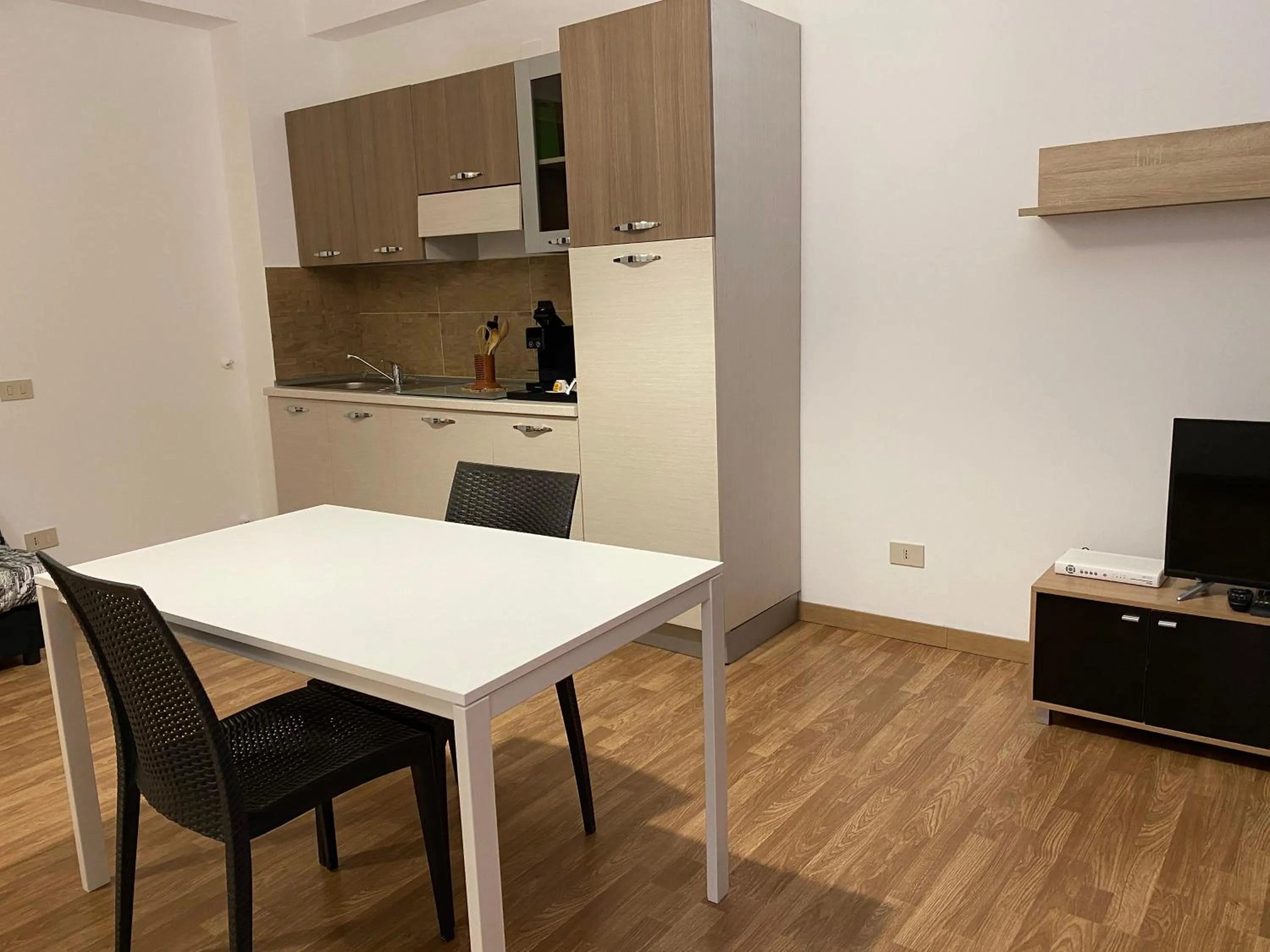 Kitchen or kitchenette in Marina di Petrolo Apartments
