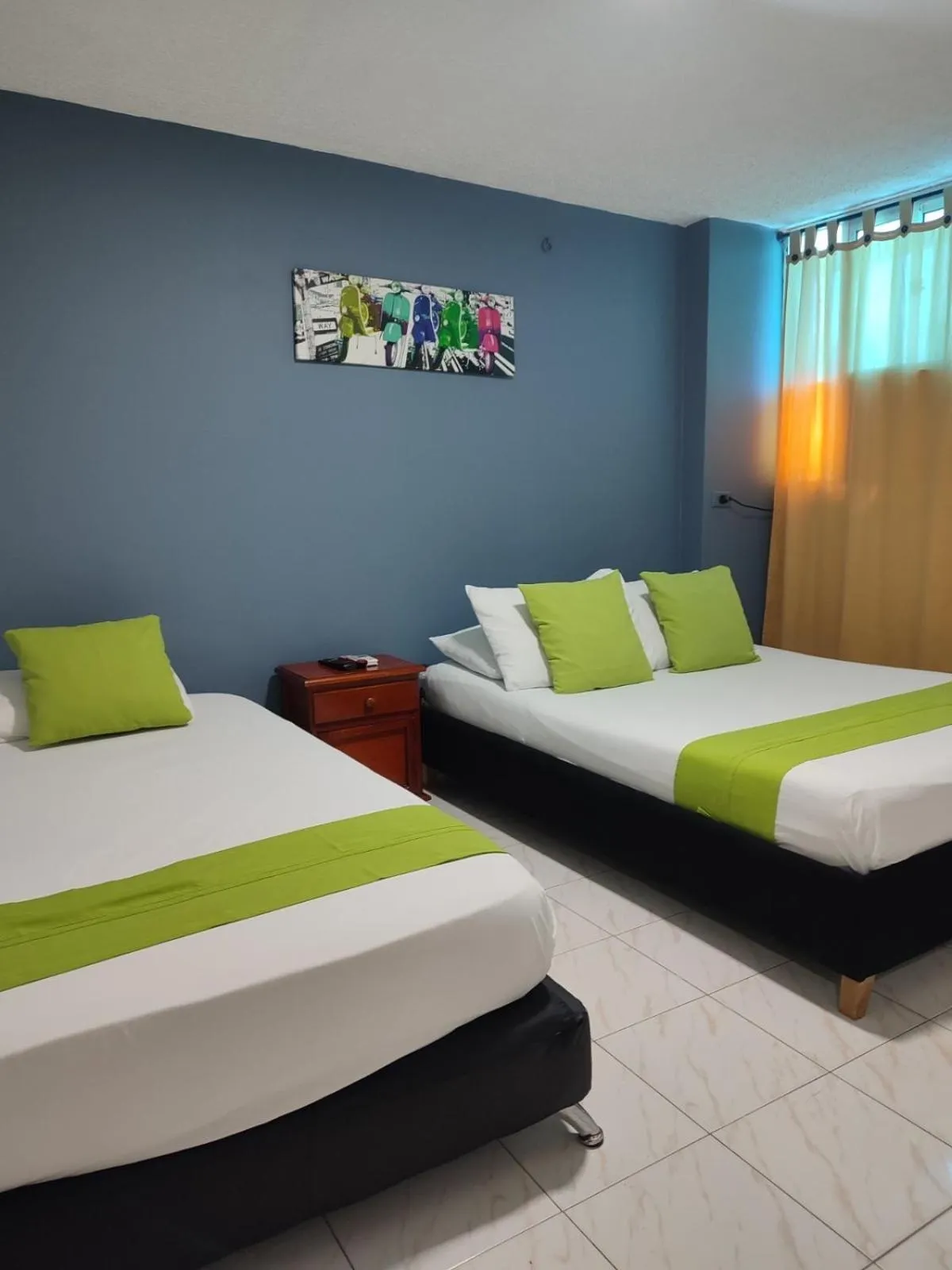 Bed in Hotel Boston Superior