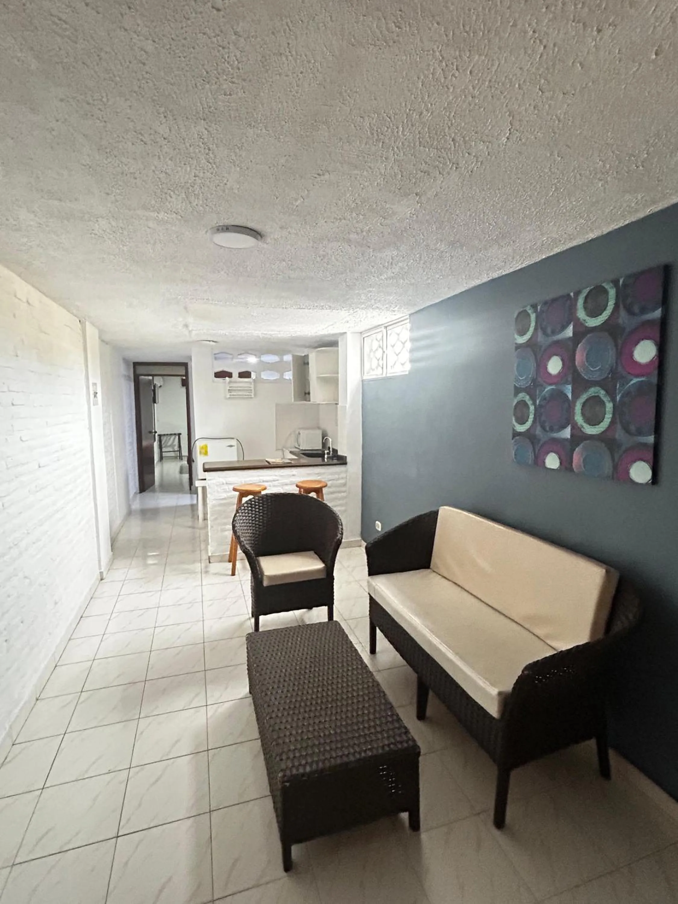 Seating area in Hotel Boston Superior