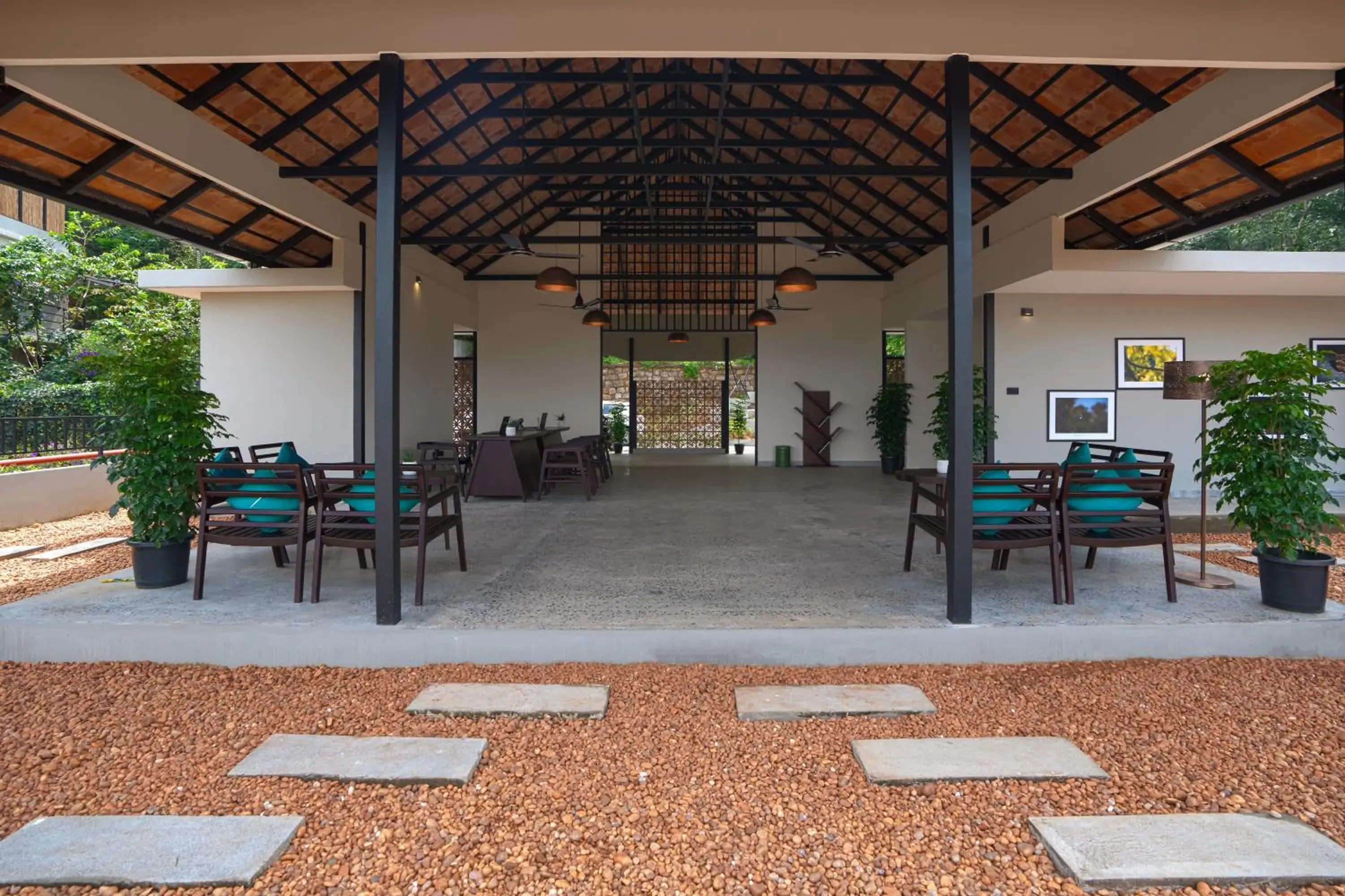 Lobby or reception in Maram Resort Mamalakandam Lobby or reception in Maram Resort Mamalakandam