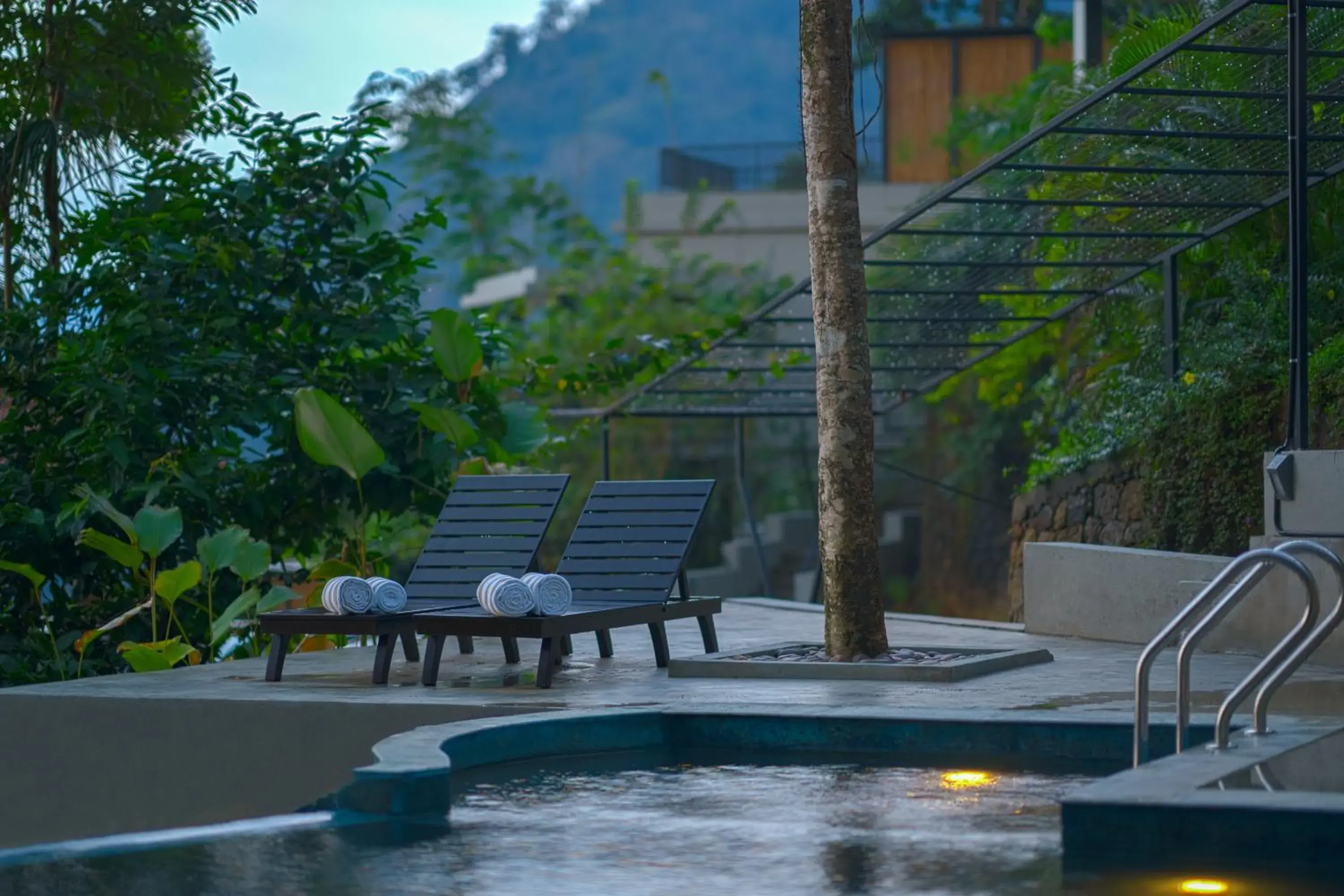 Swimming pool in Maram Resort Mamalakandam Swimming pool in Maram Resort Mamalakandam