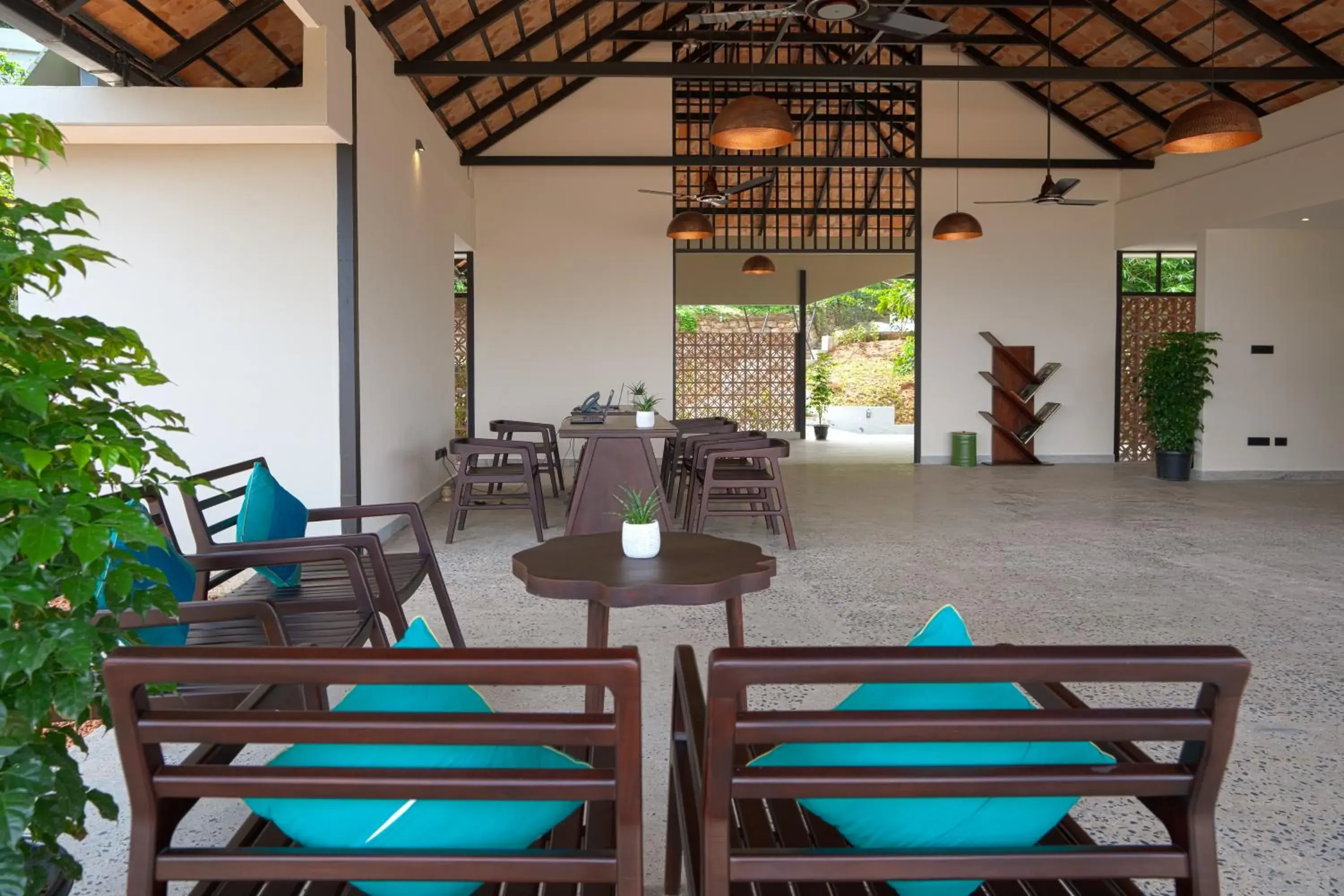 Lobby or reception in Maram Resort Mamalakandam Lobby or reception in Maram Resort Mamalakandam