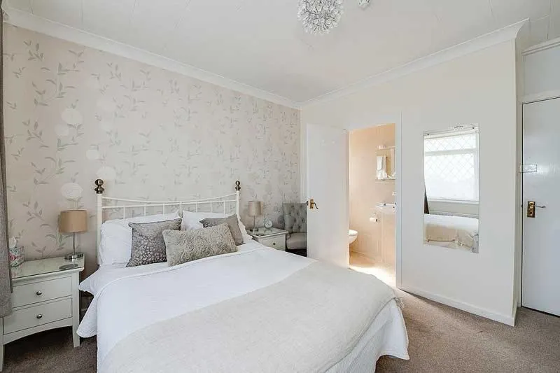 Bed in The Coast Yard B & B and Garden Chalets