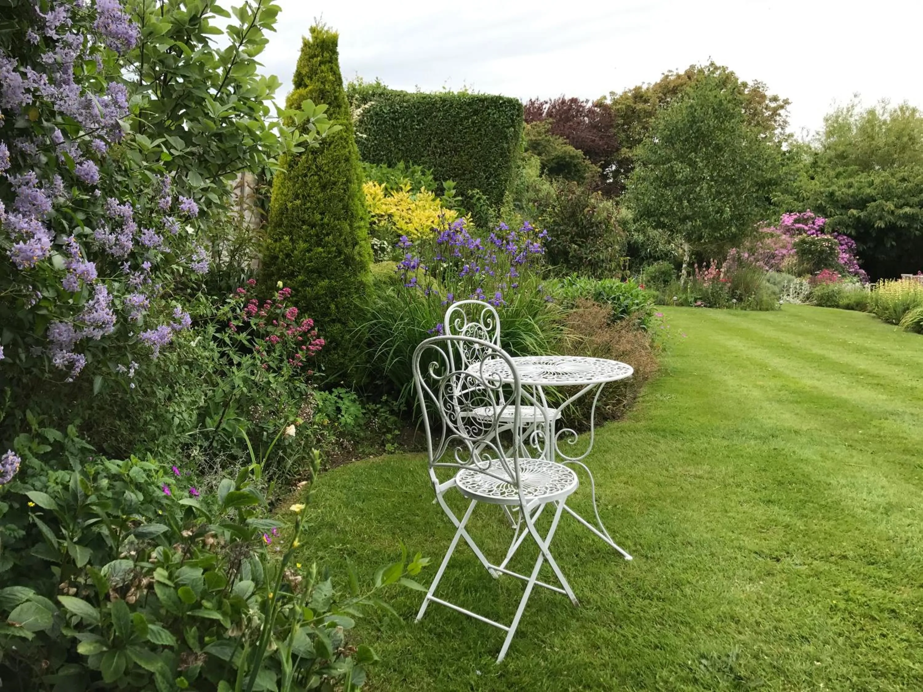 Garden in The Coast Yard B & B and Garden Chalets