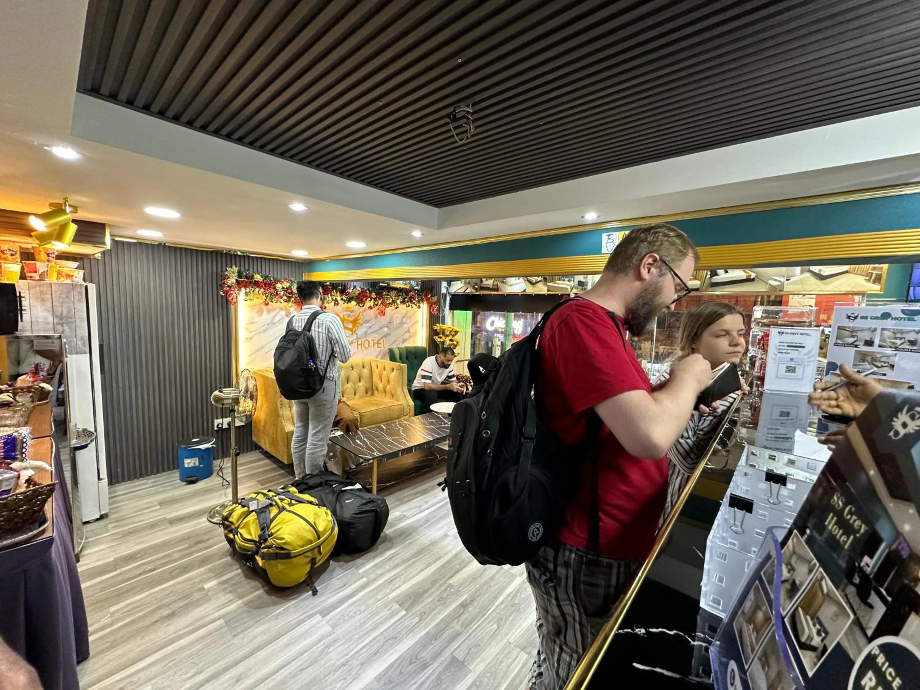 People in SS Grey Hotel