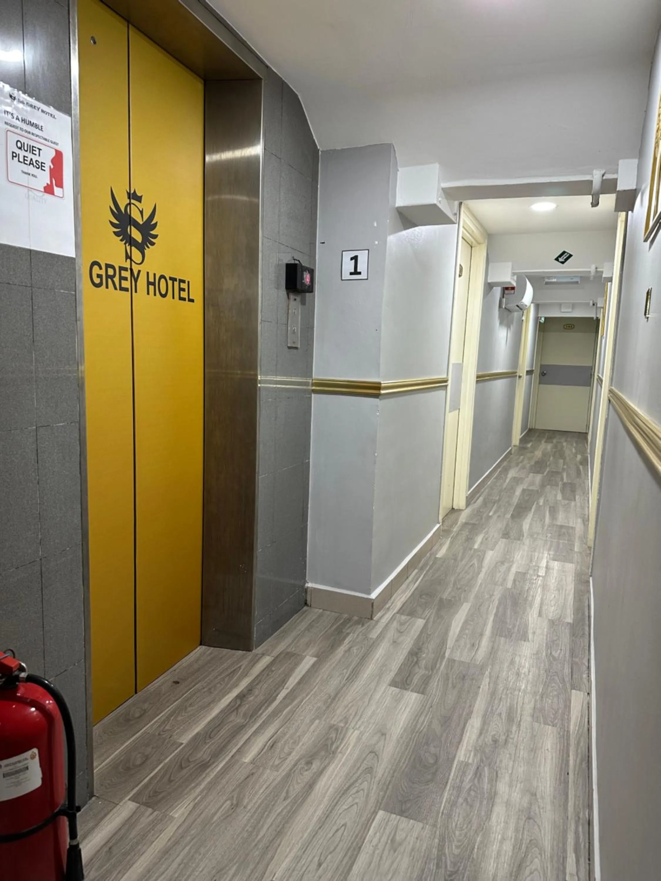 elevator in SS Grey Hotel