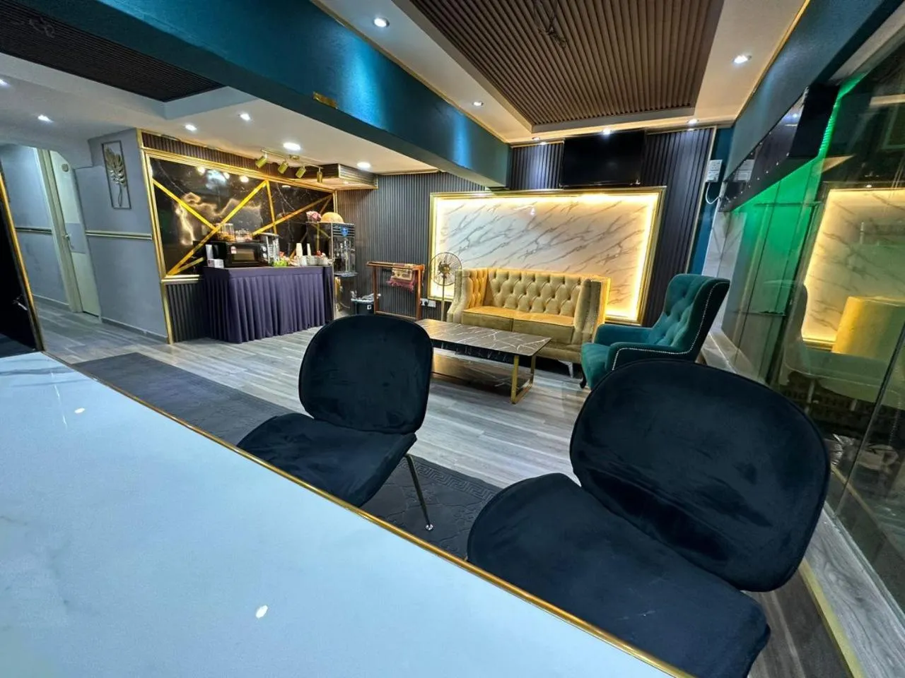 Living room in SS Grey Hotel