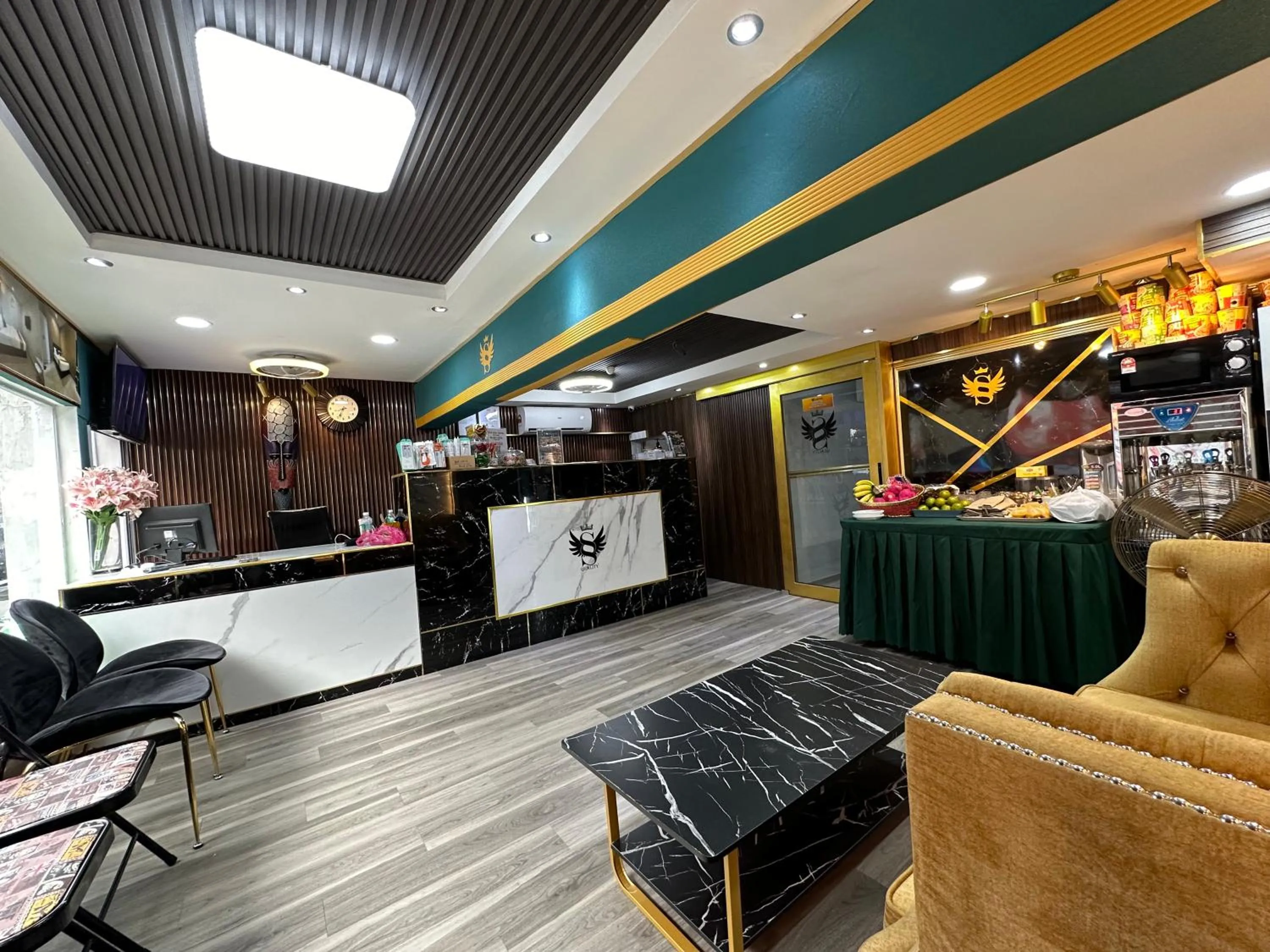 Living room in SS Grey Hotel