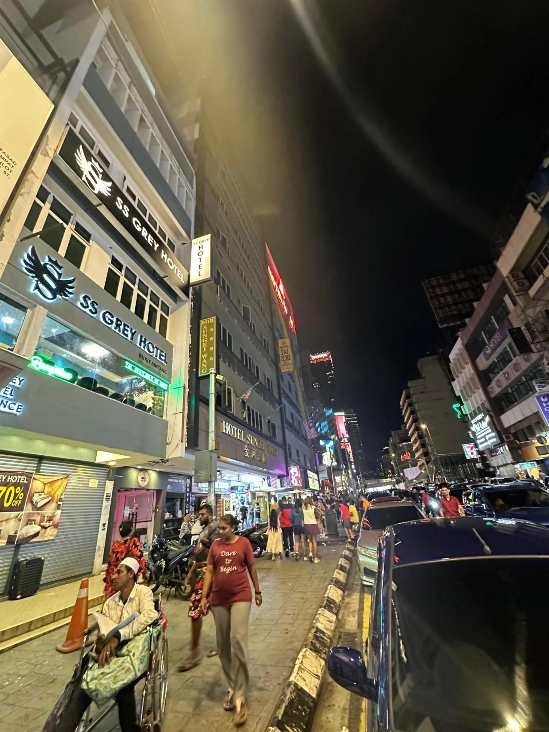 Night in SS Grey Hotel