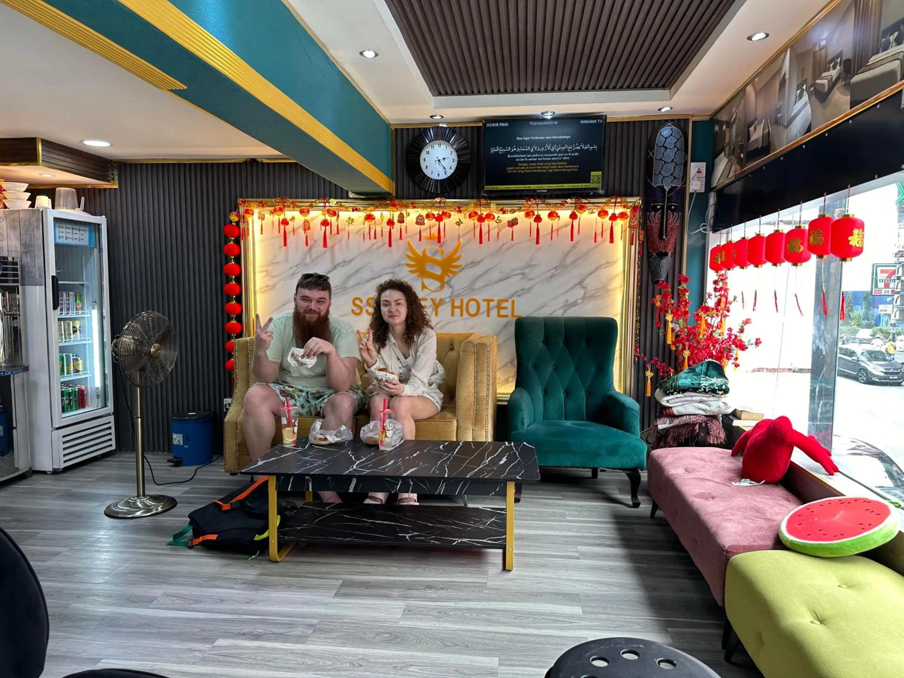 People in SS Grey Hotel