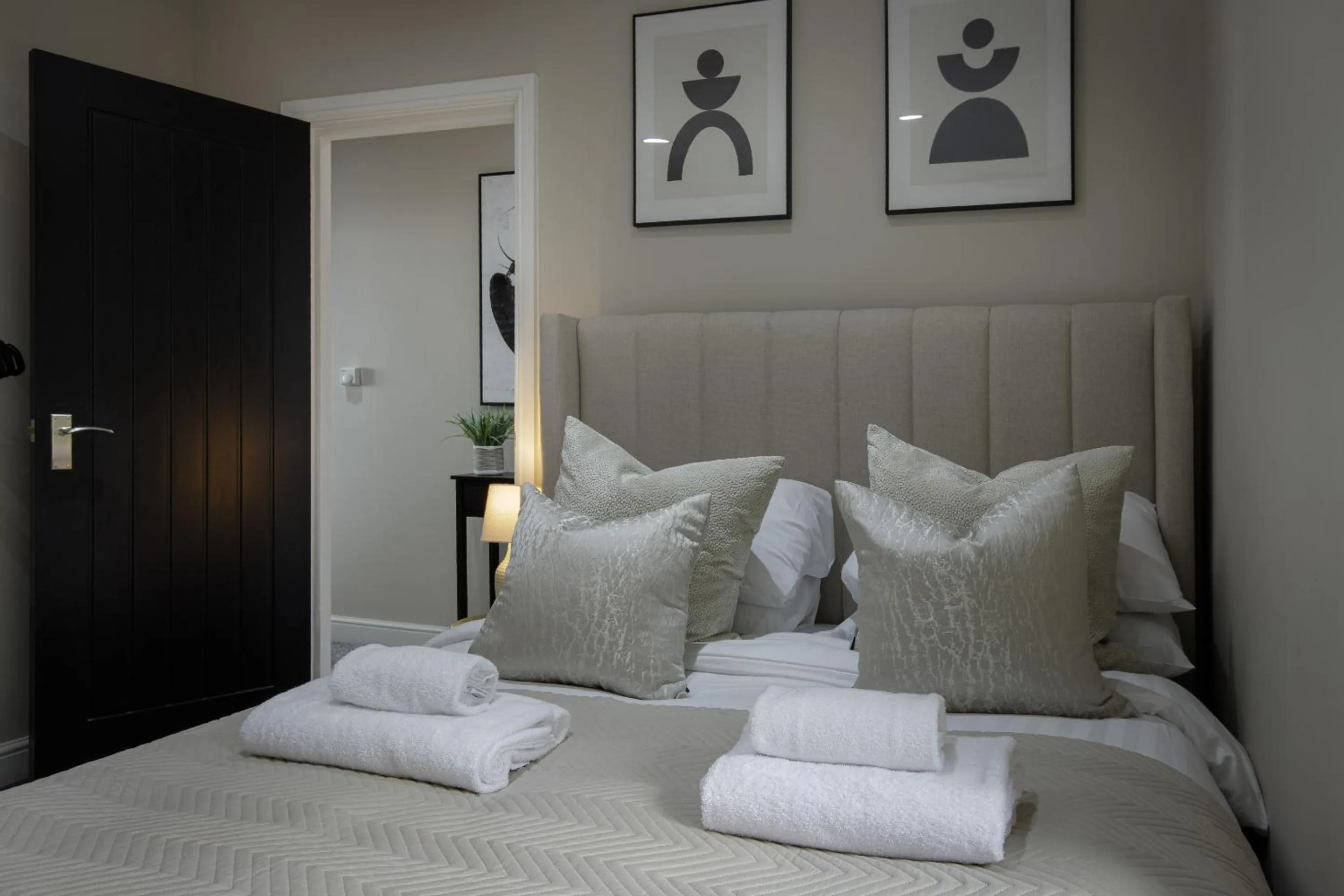 Bedroom, Bed in The Blackpool Beach Boutique Apartments