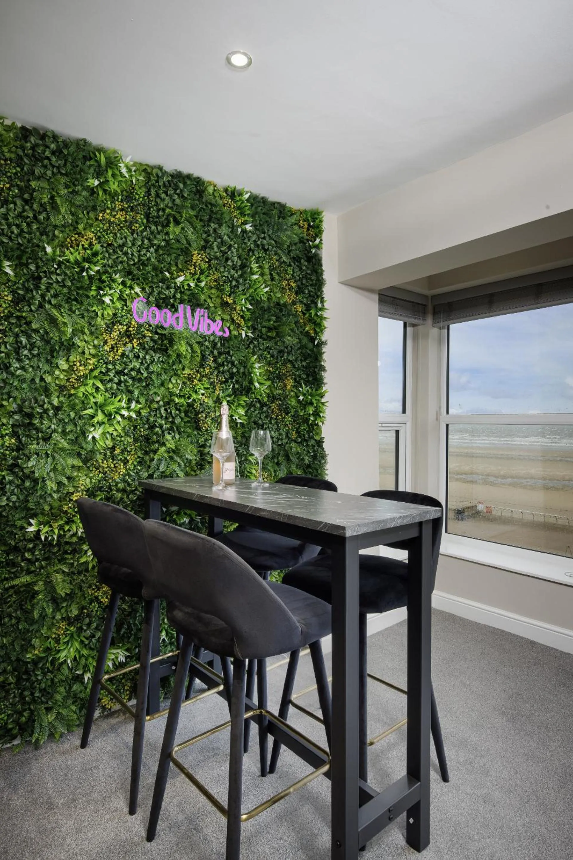 Dining area in The Blackpool Beach Boutique Apartments