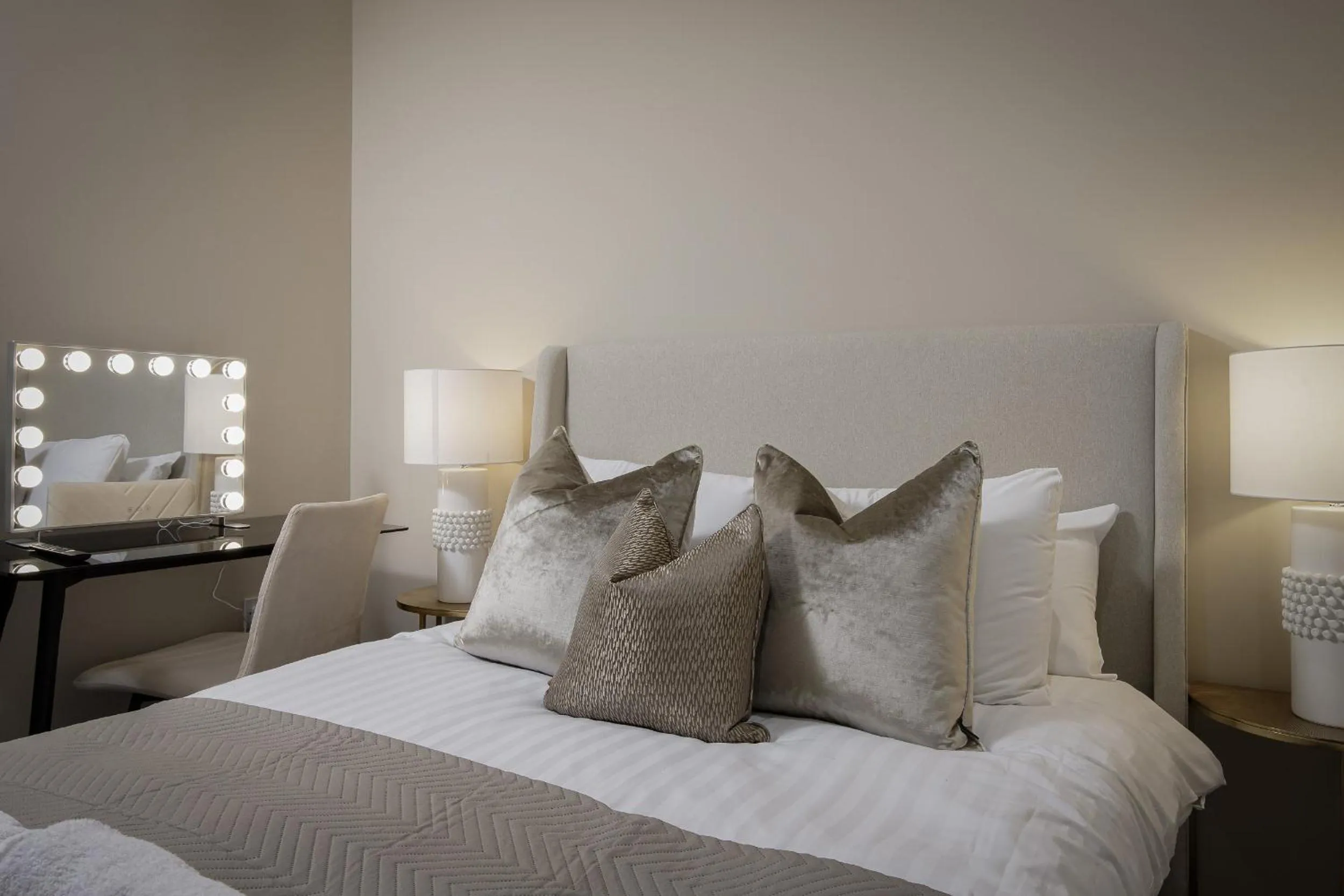 Bedroom, Bed in The Blackpool Beach Boutique Apartments