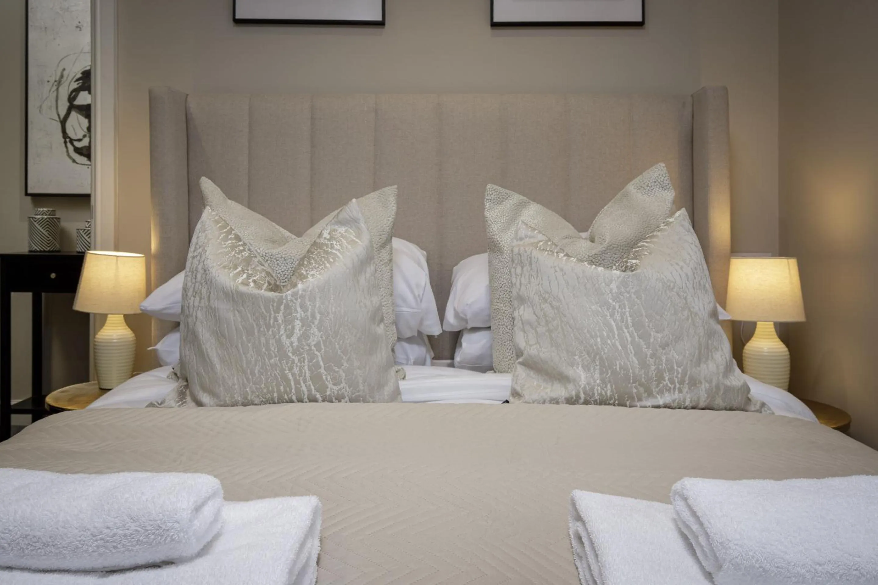 Bedroom, Bed in The Blackpool Beach Boutique Apartments