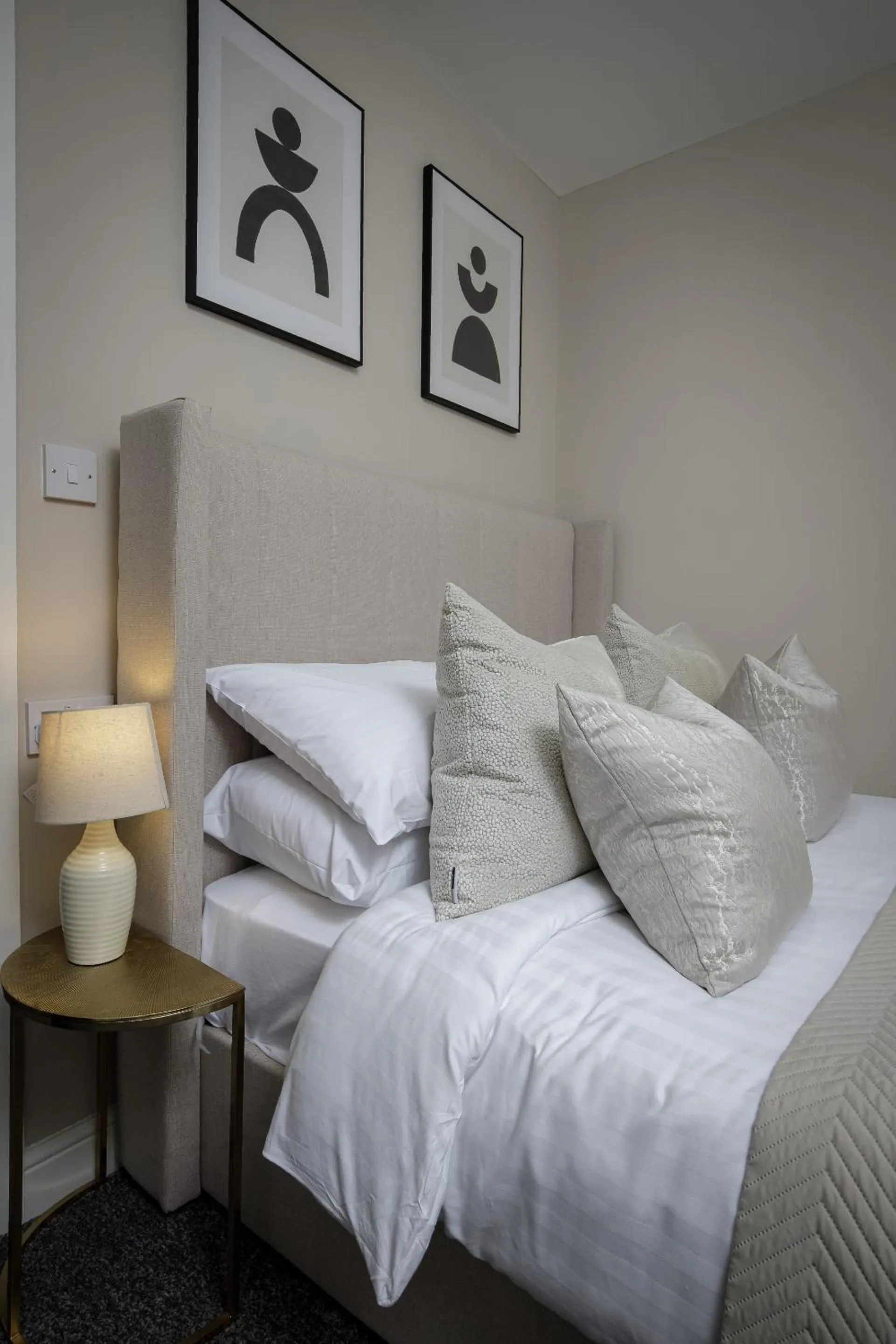 Bedroom, Bed in The Blackpool Beach Boutique Apartments