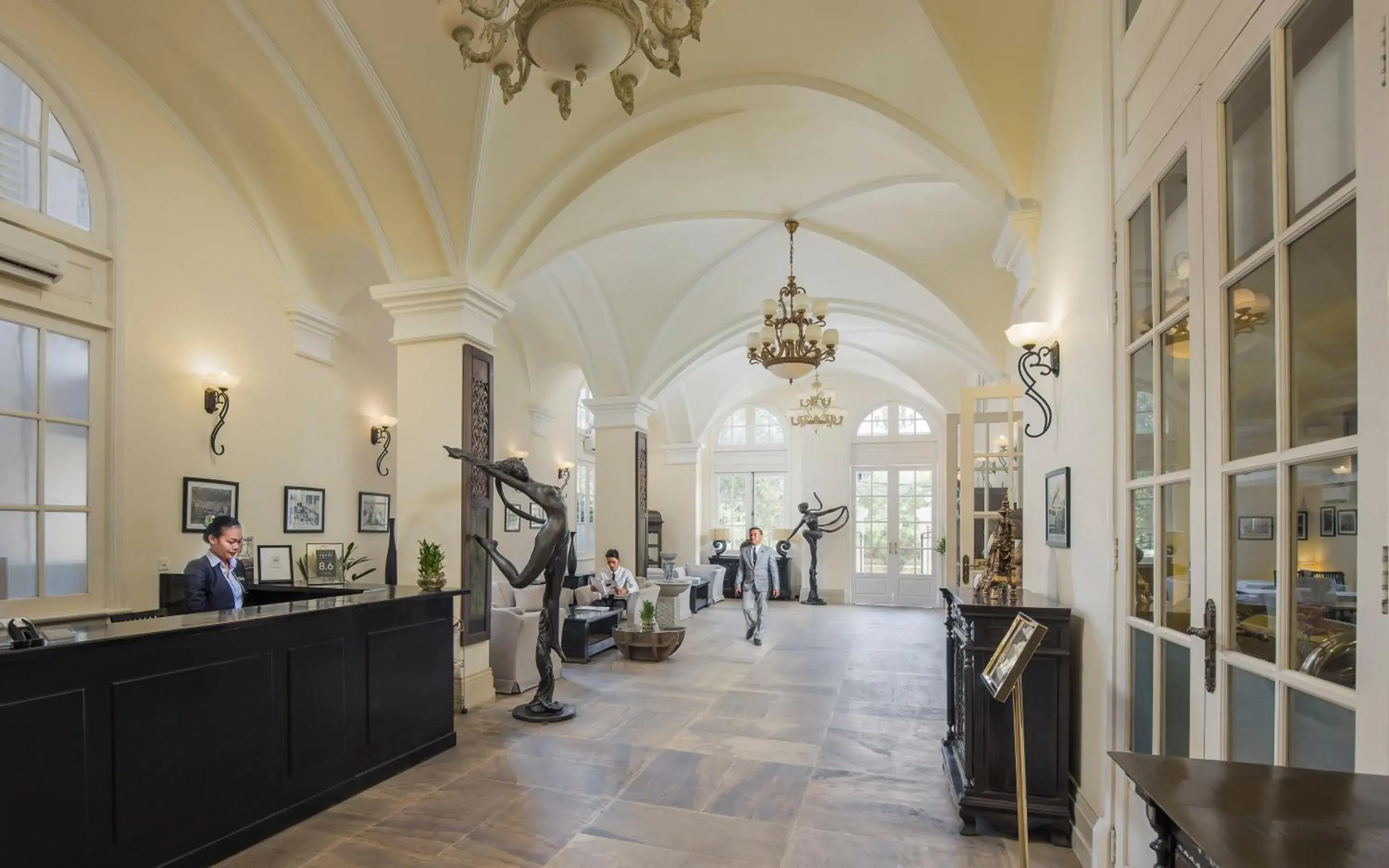 Lobby or reception in Palace Gate Hotel & Residence by EHM Lobby or reception in Palace Gate Hotel & Residence by EHM