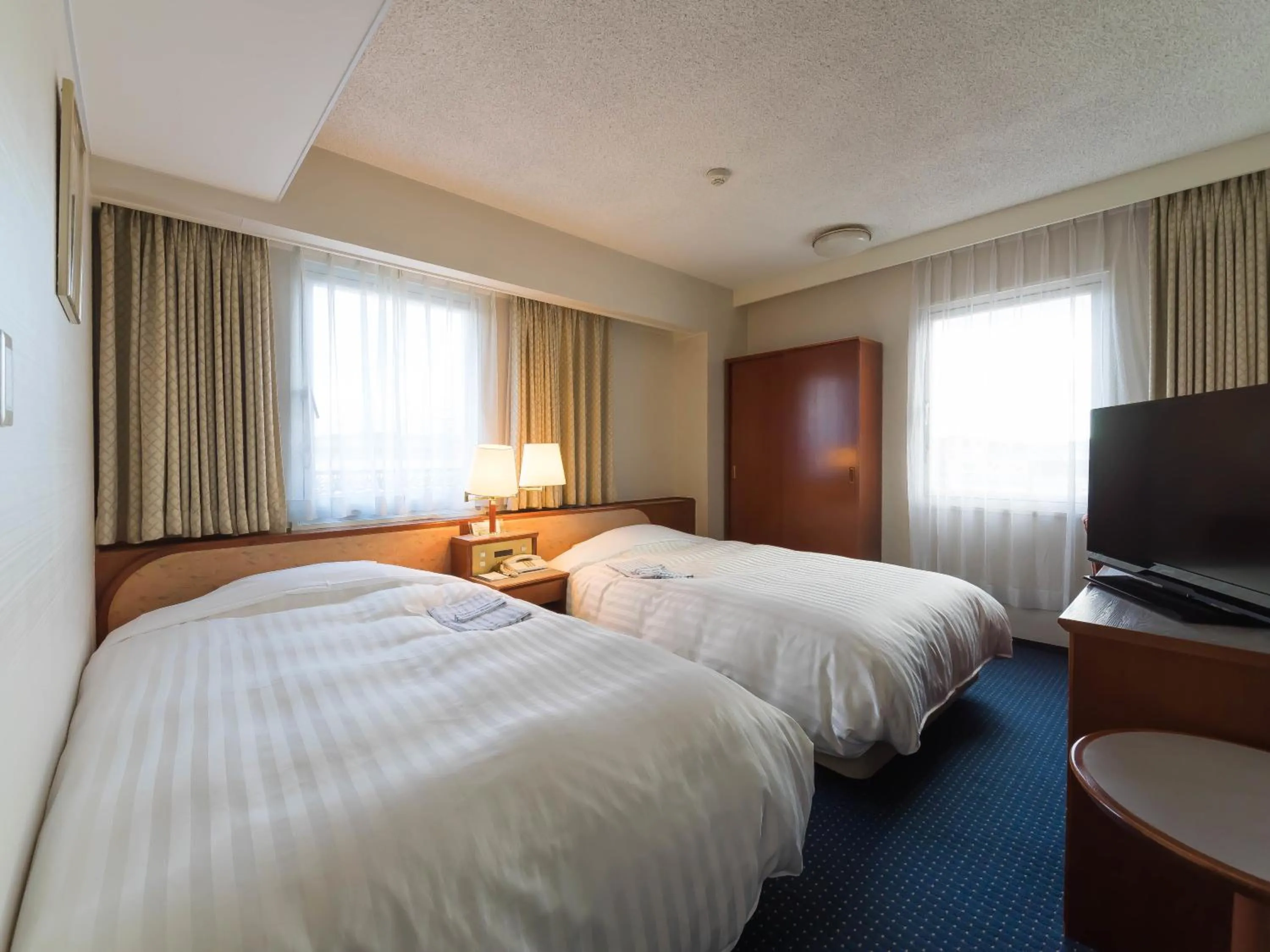 Photo of the whole room, Bed in Hotel Matsunoka Ichinoseki