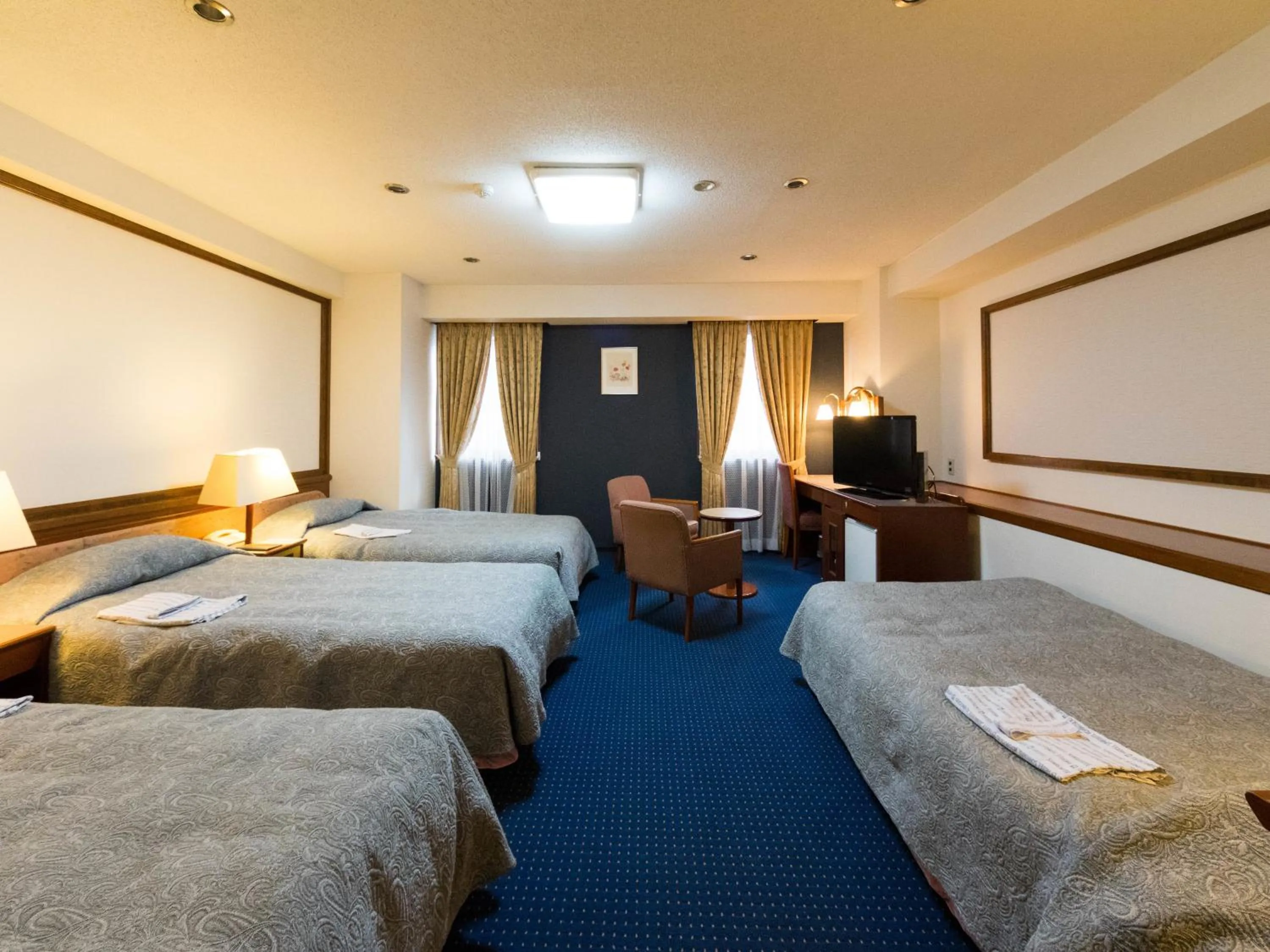 Photo of the whole room, Bed in Hotel Matsunoka Ichinoseki