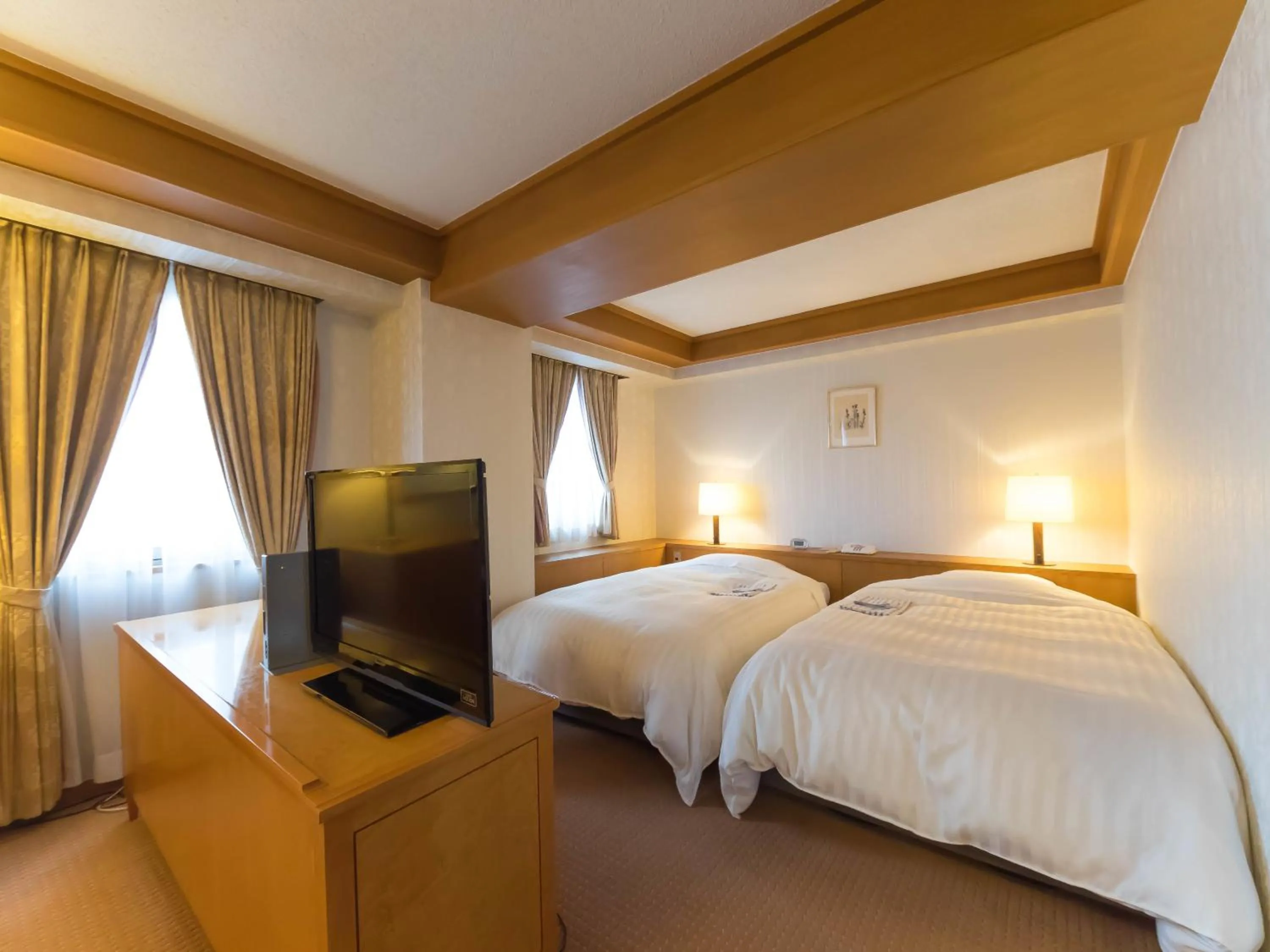 Photo of the whole room, Bed in Hotel Matsunoka Ichinoseki