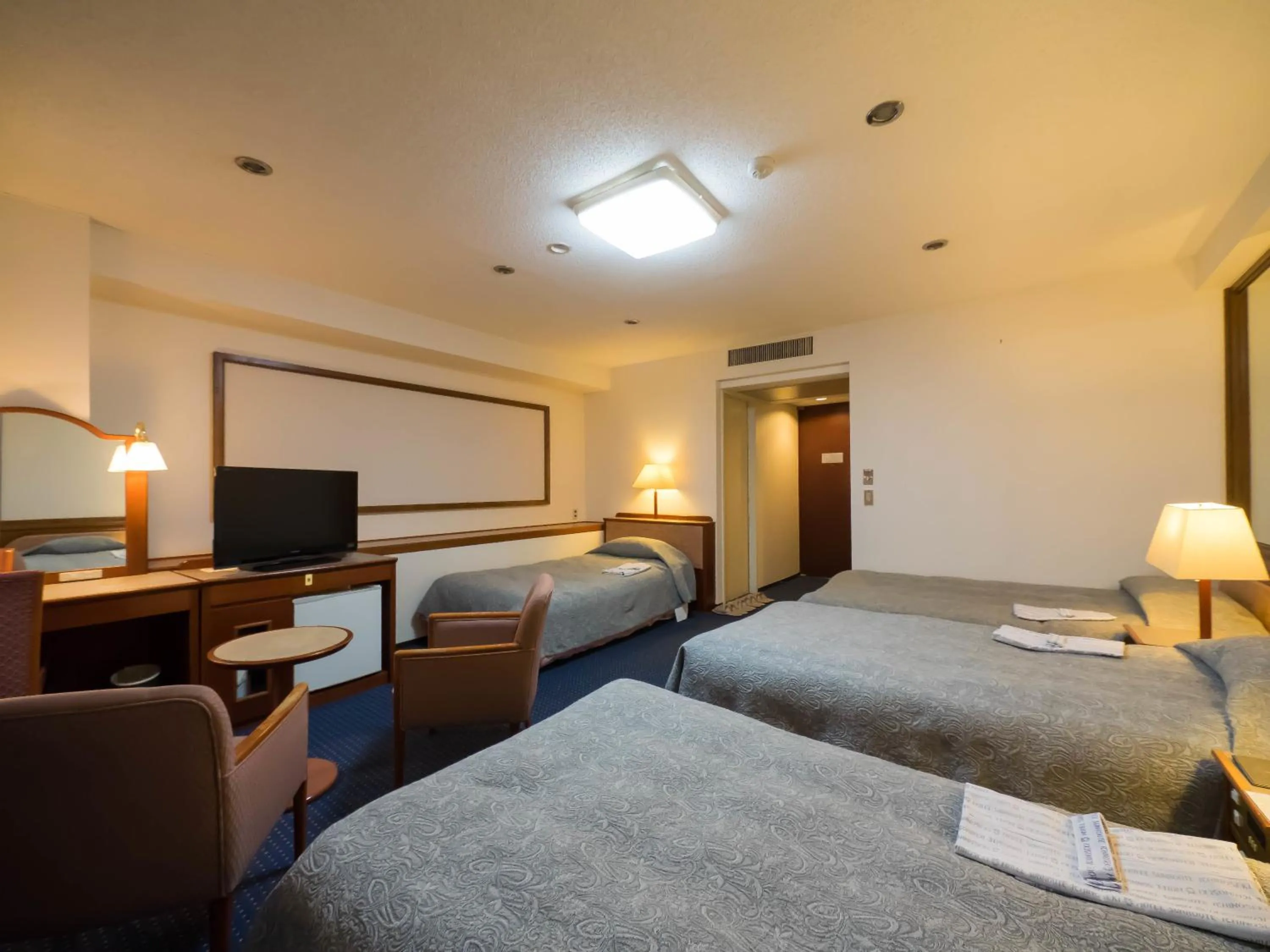 Photo of the whole room, Bed in Hotel Matsunoka Ichinoseki