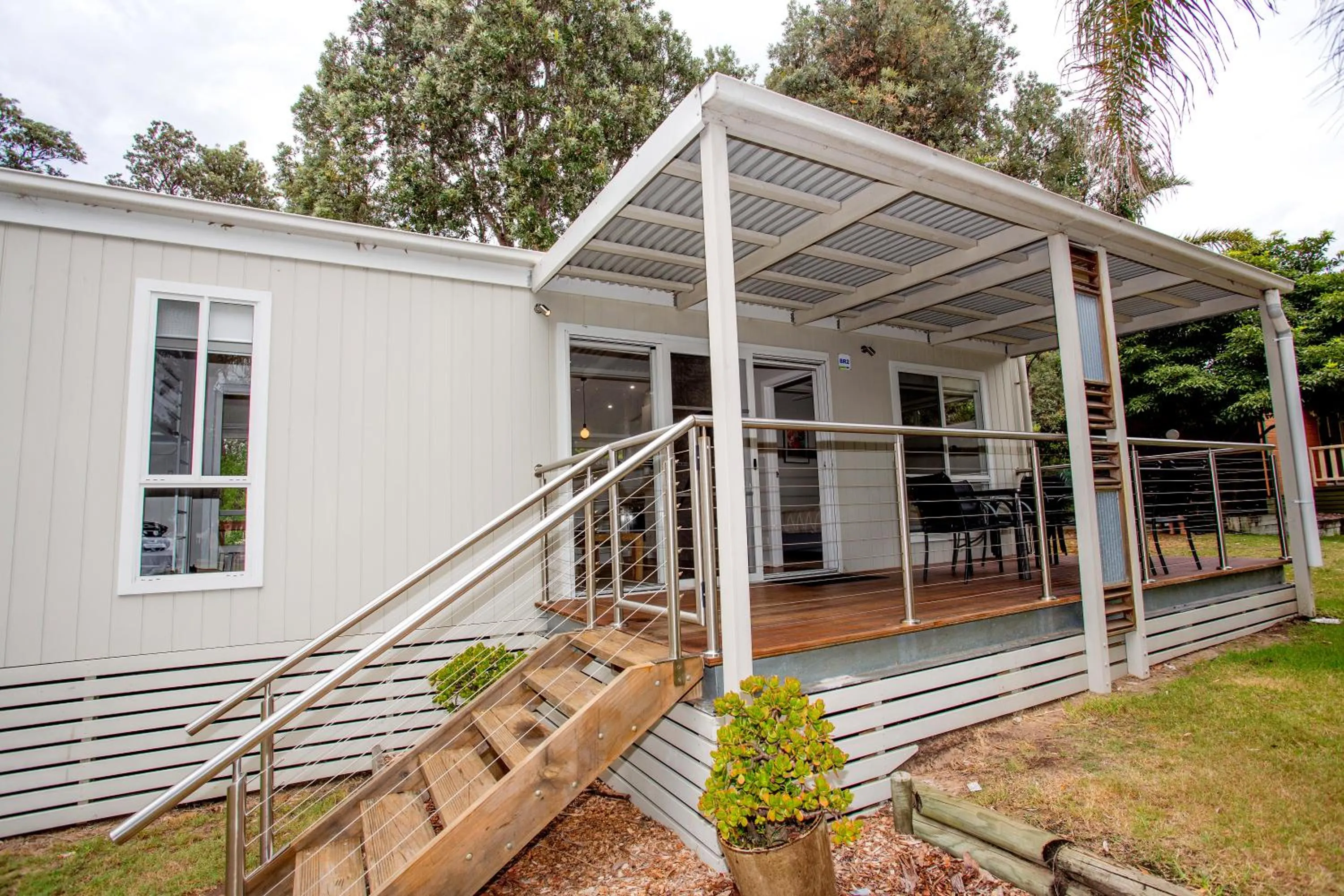 Property building in NRMA Broulee Holiday park
