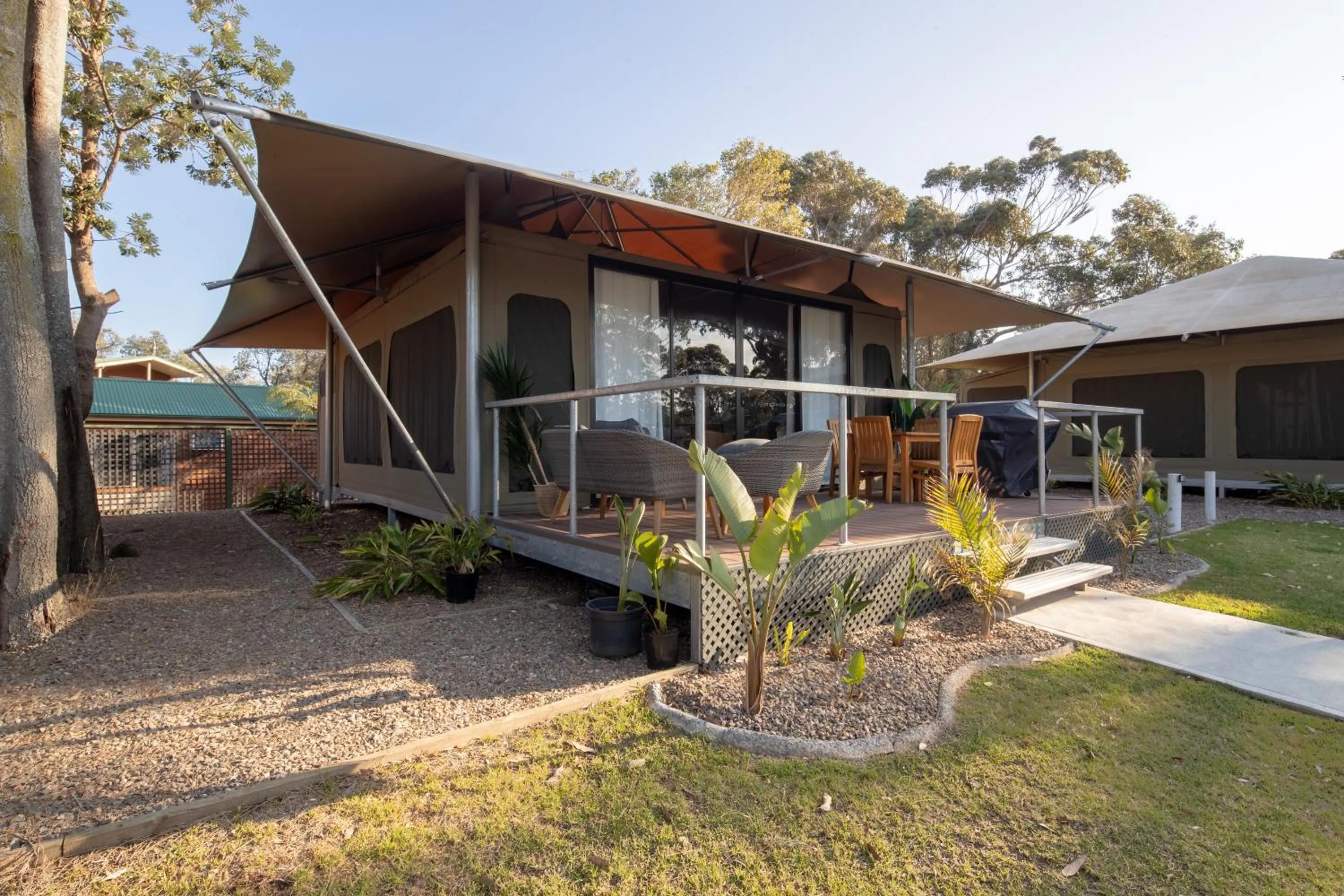 Facade/entrance in NRMA Broulee Holiday park