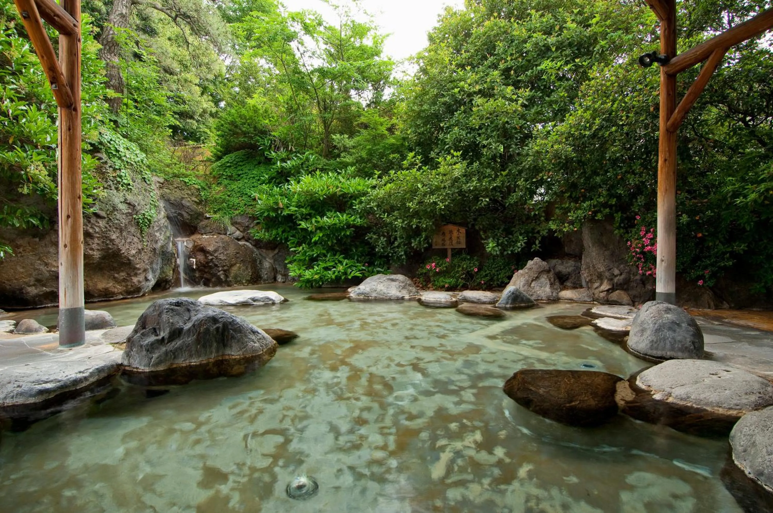 Hot Spring Bath in Hotel Sekifu