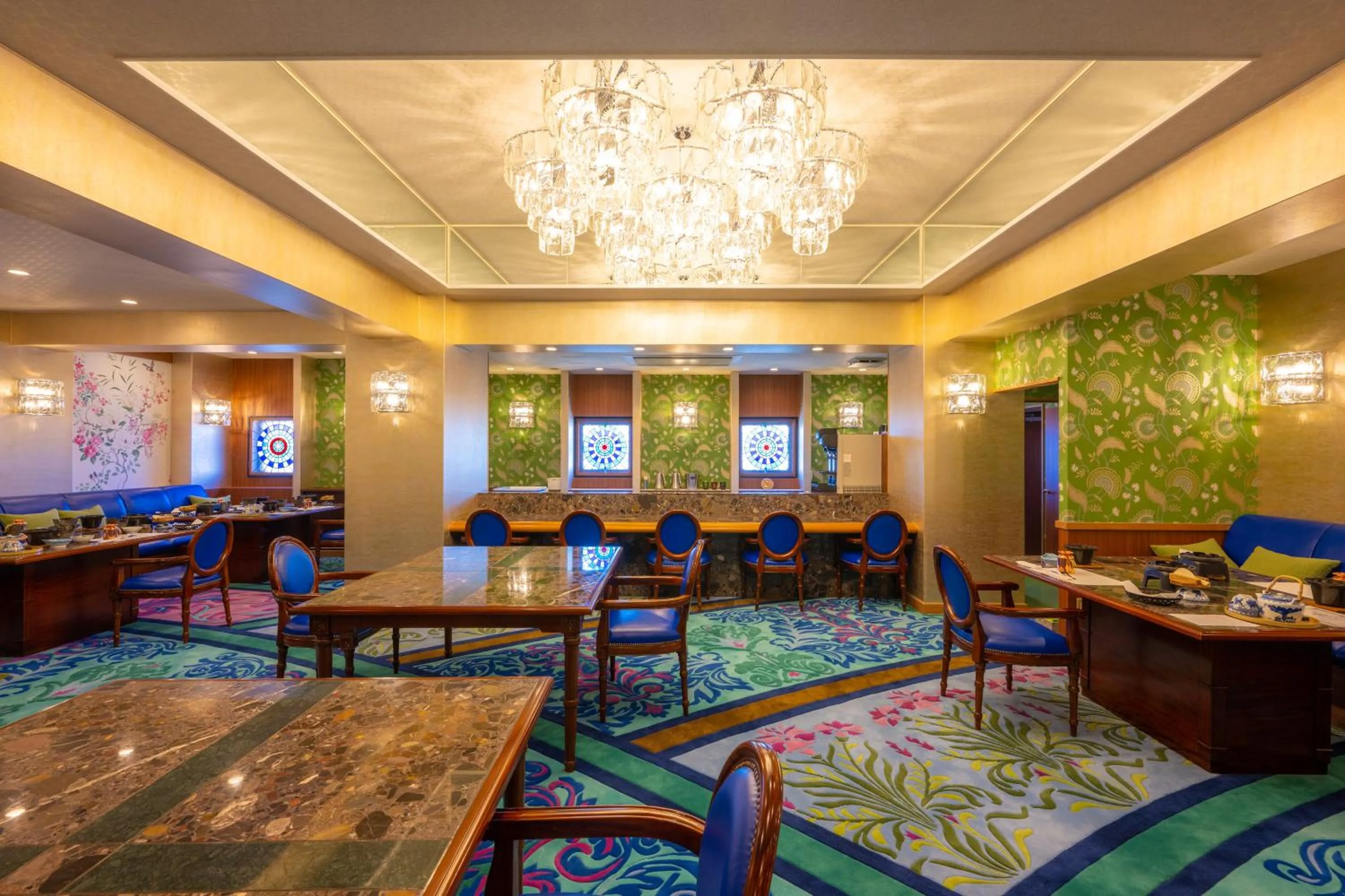 Dining area in Hotel Sekifu