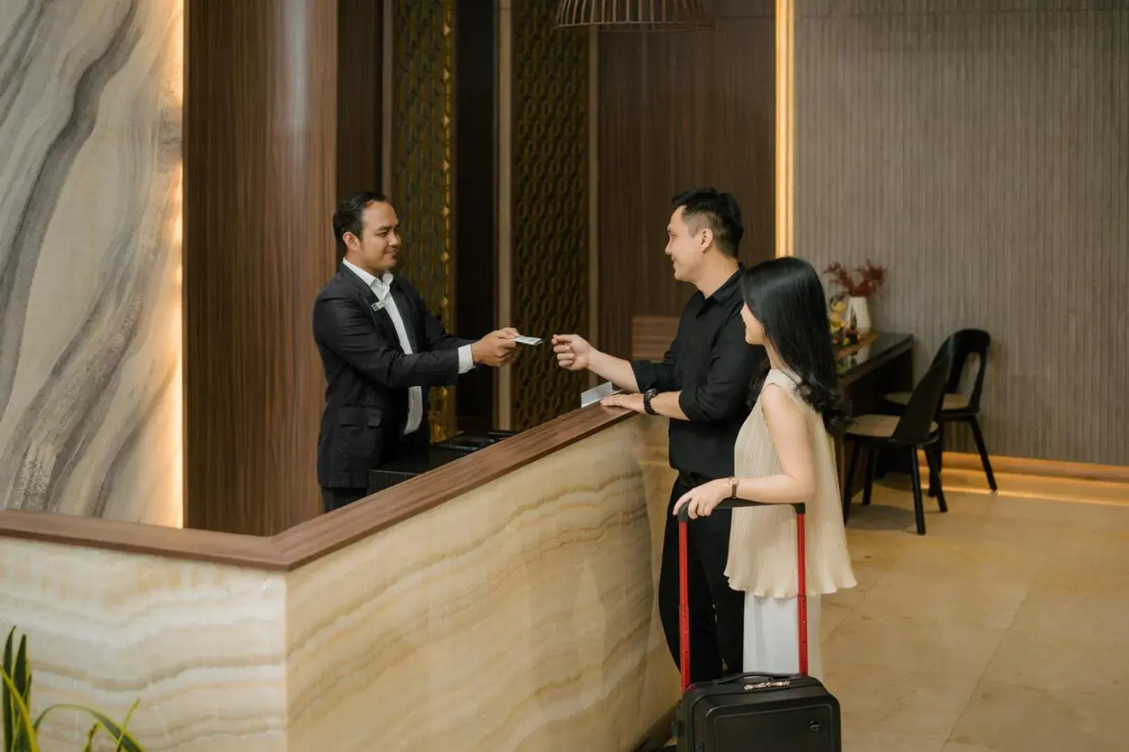 Lobby or reception in Wiltop Hotel Jambi Lobby or reception in Wiltop Hotel Jambi