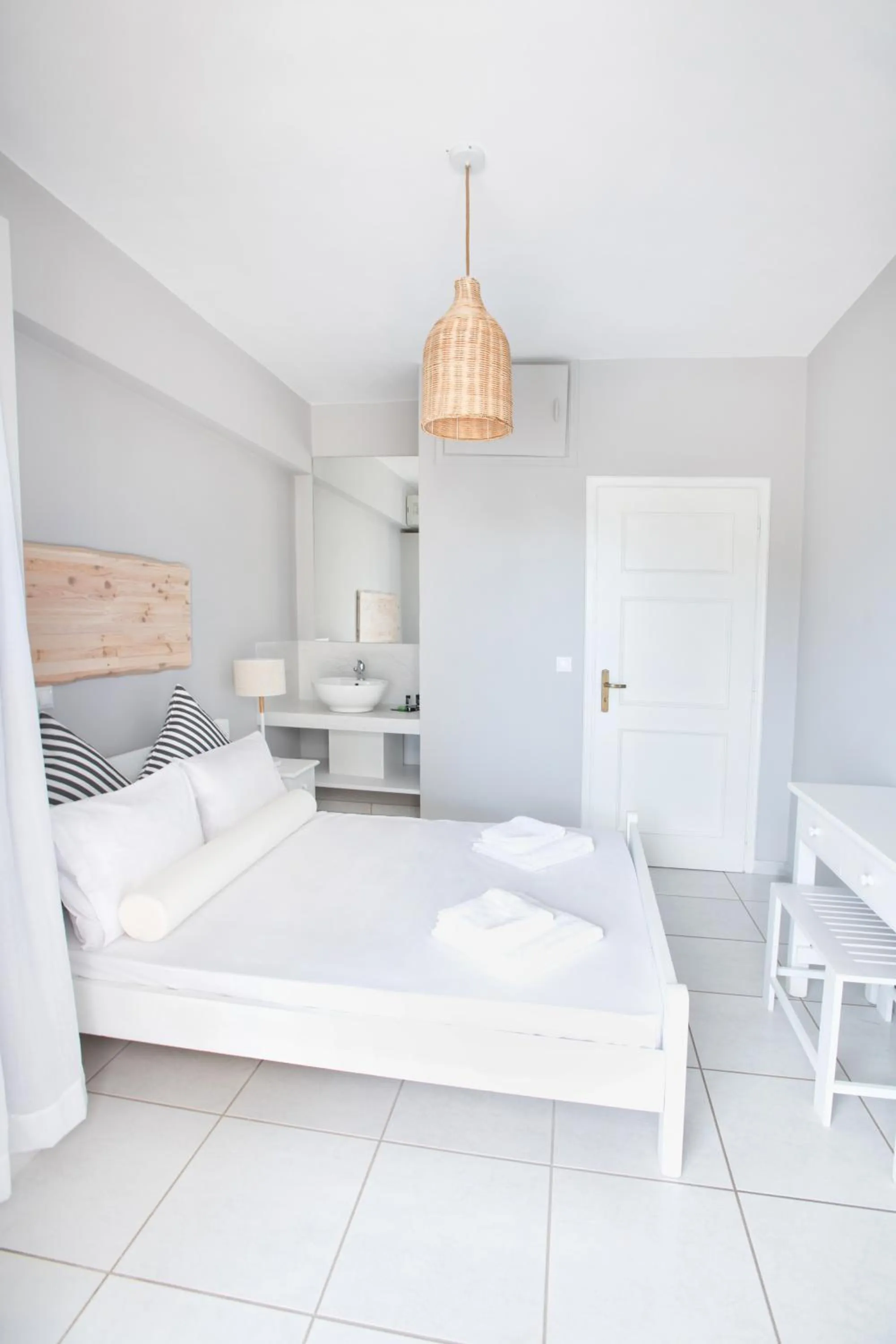 Photo of the whole room, Bed in Akra Morea Hotel & Residences