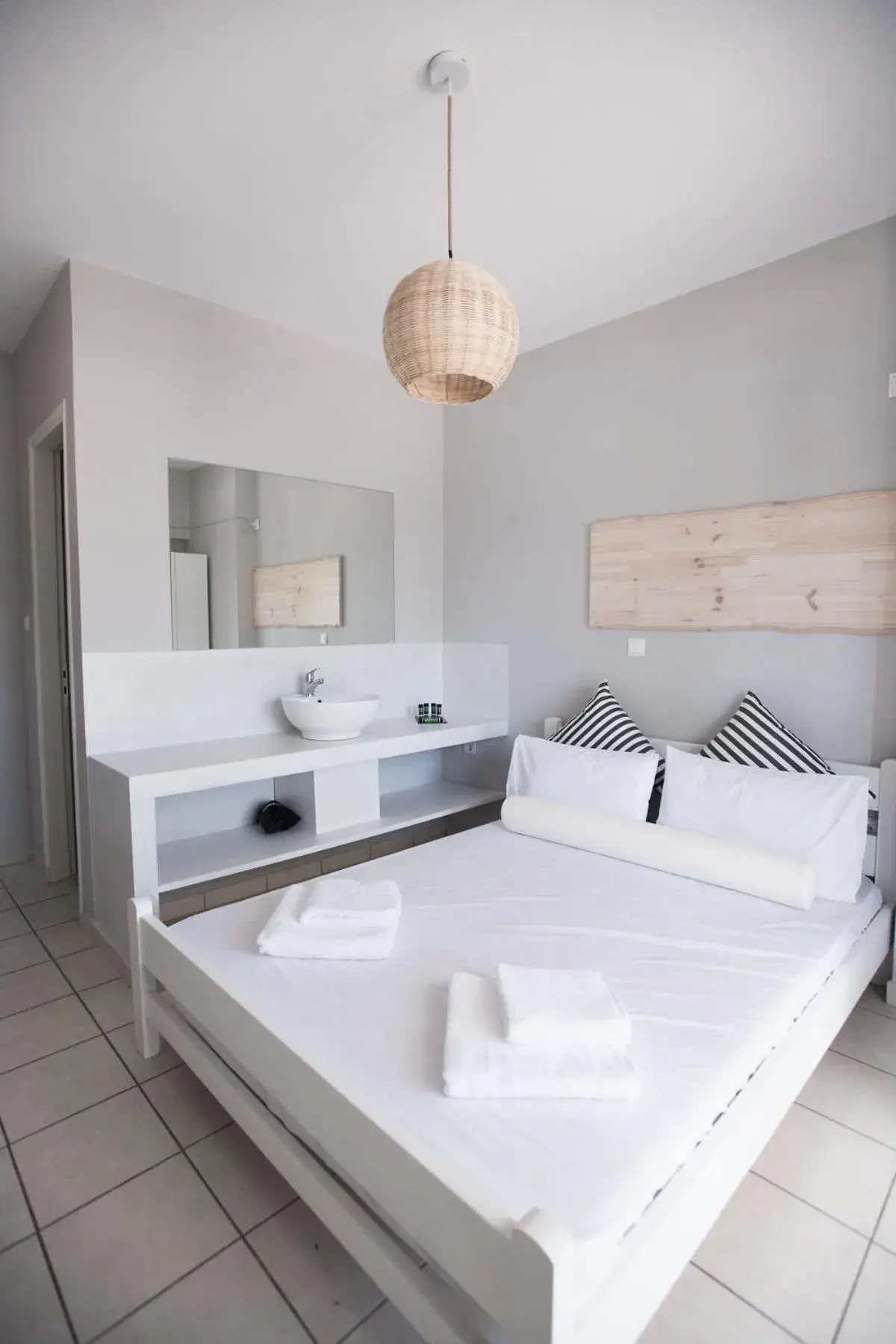 Decorative detail, Bed in Akra Morea Hotel & Residences Decorative detail, Bed in Akra Morea Hotel & Residences