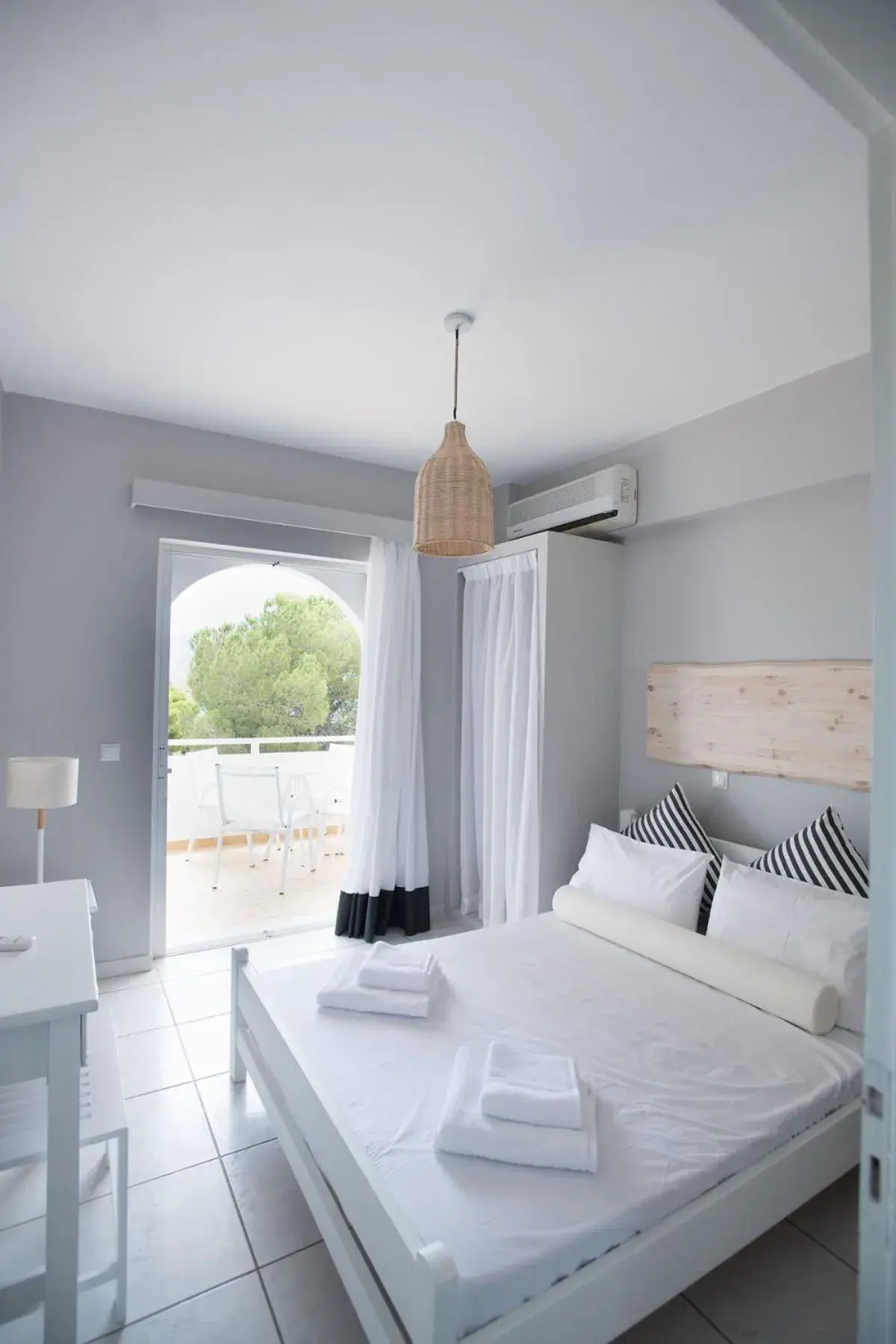 Decorative detail, Bed in Akra Morea Hotel & Residences Decorative detail, Bed in Akra Morea Hotel & Residences