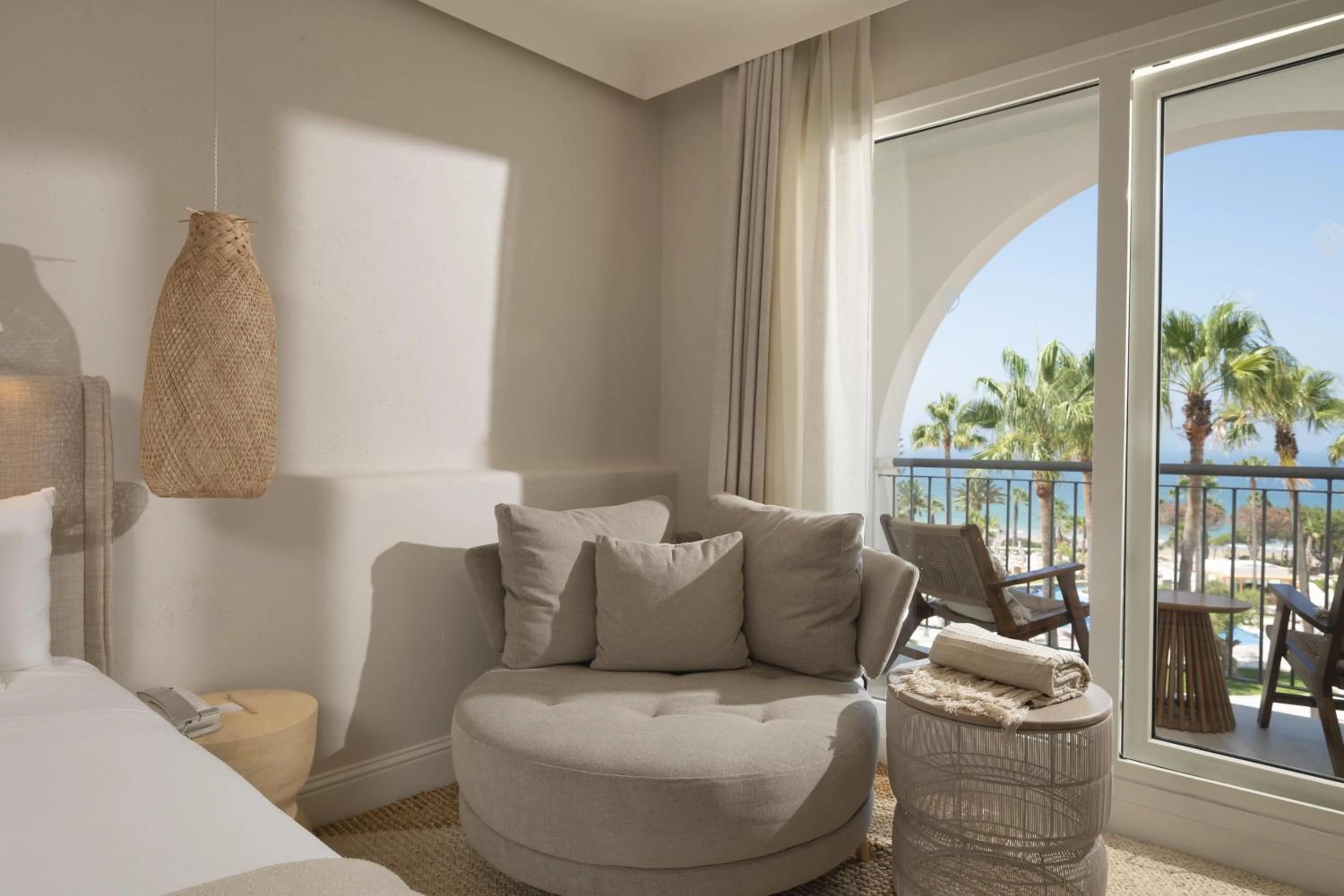 Photo of the whole room, Bed in DAIA Slow Beach Hotel Conil - Adults Only Recommended