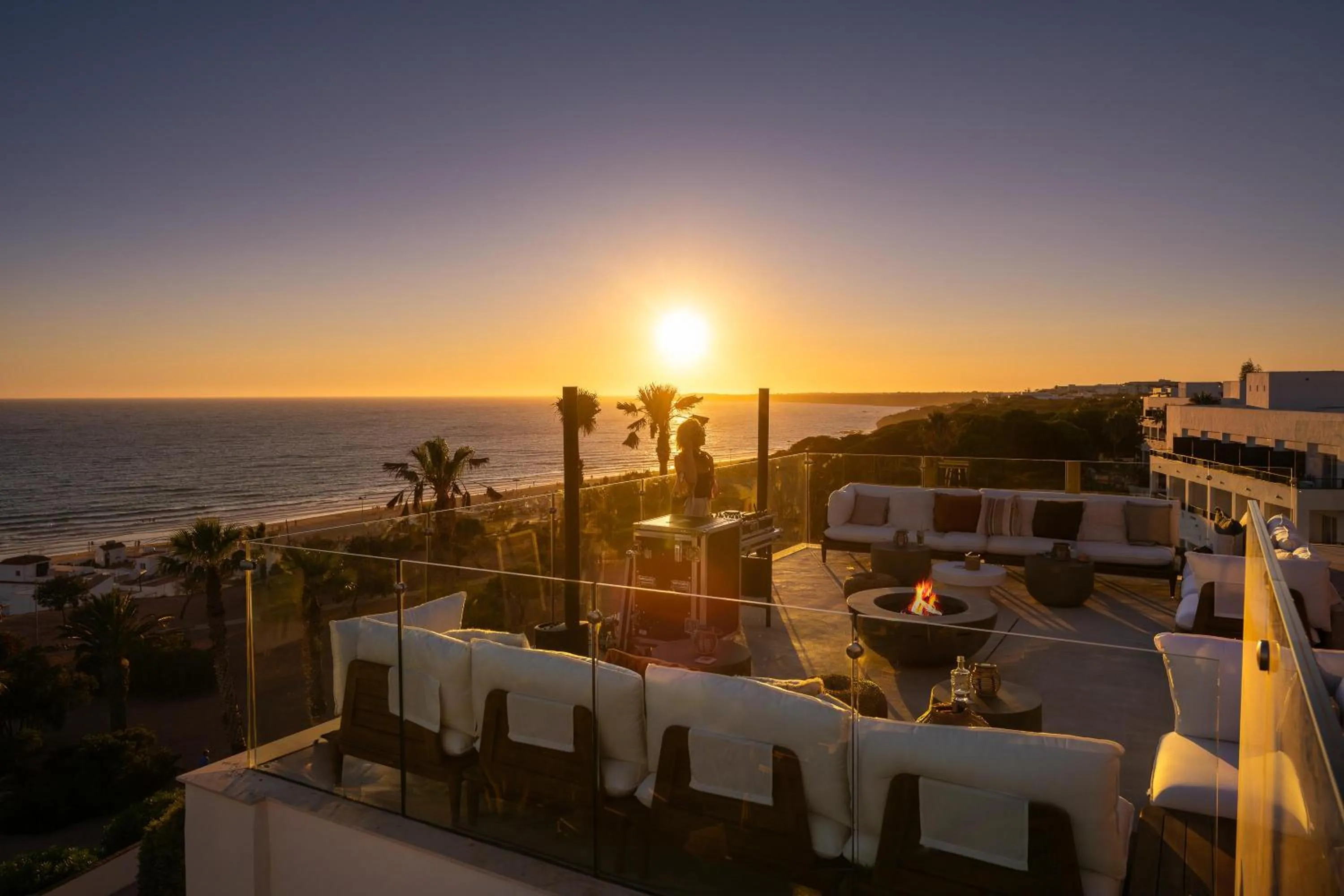 Balcony/Terrace in DAIA Slow Beach Hotel Conil - Adults Only Recommended